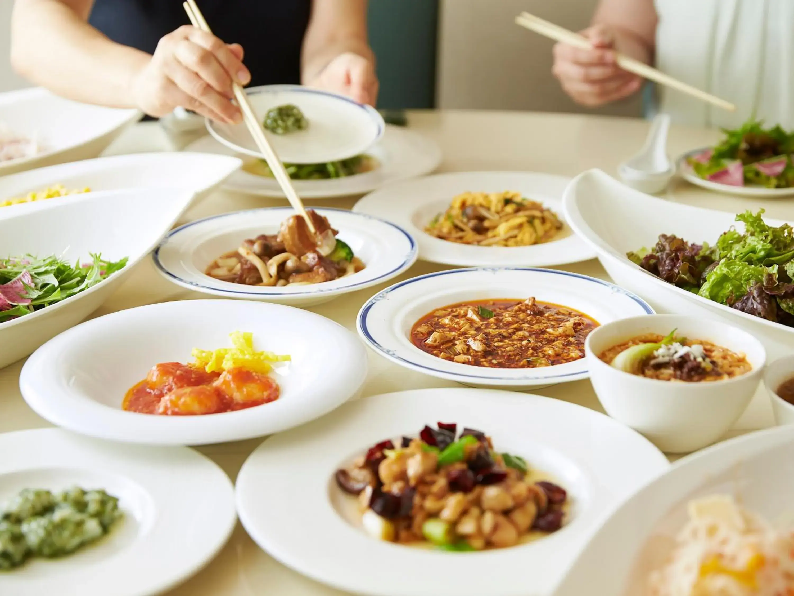 Meals, Lunch and Dinner in Gifu Miyako Hotel