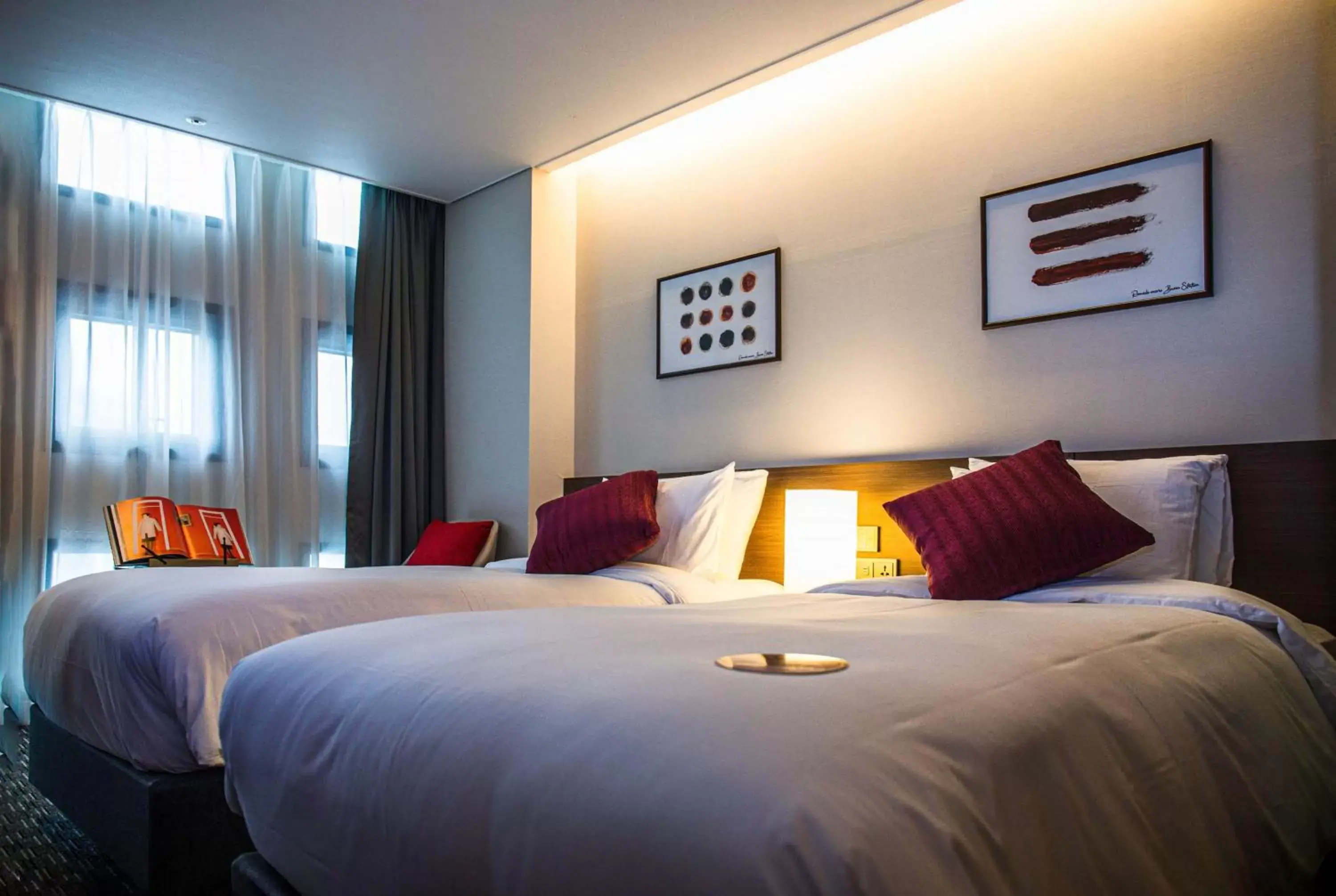 Photo of the whole room, Bed in Ramada Encore by Wyndham Busan Station
