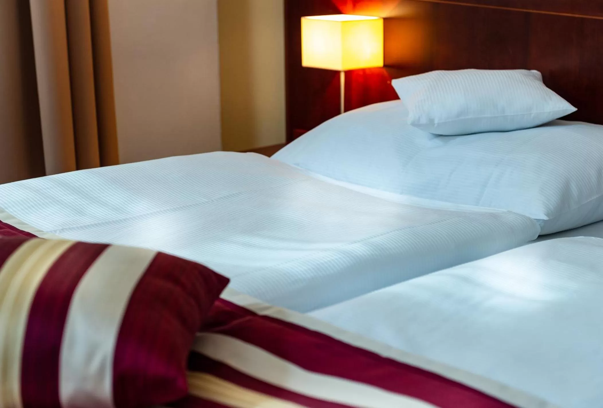 Decorative detail, Bed in Hotel Petr