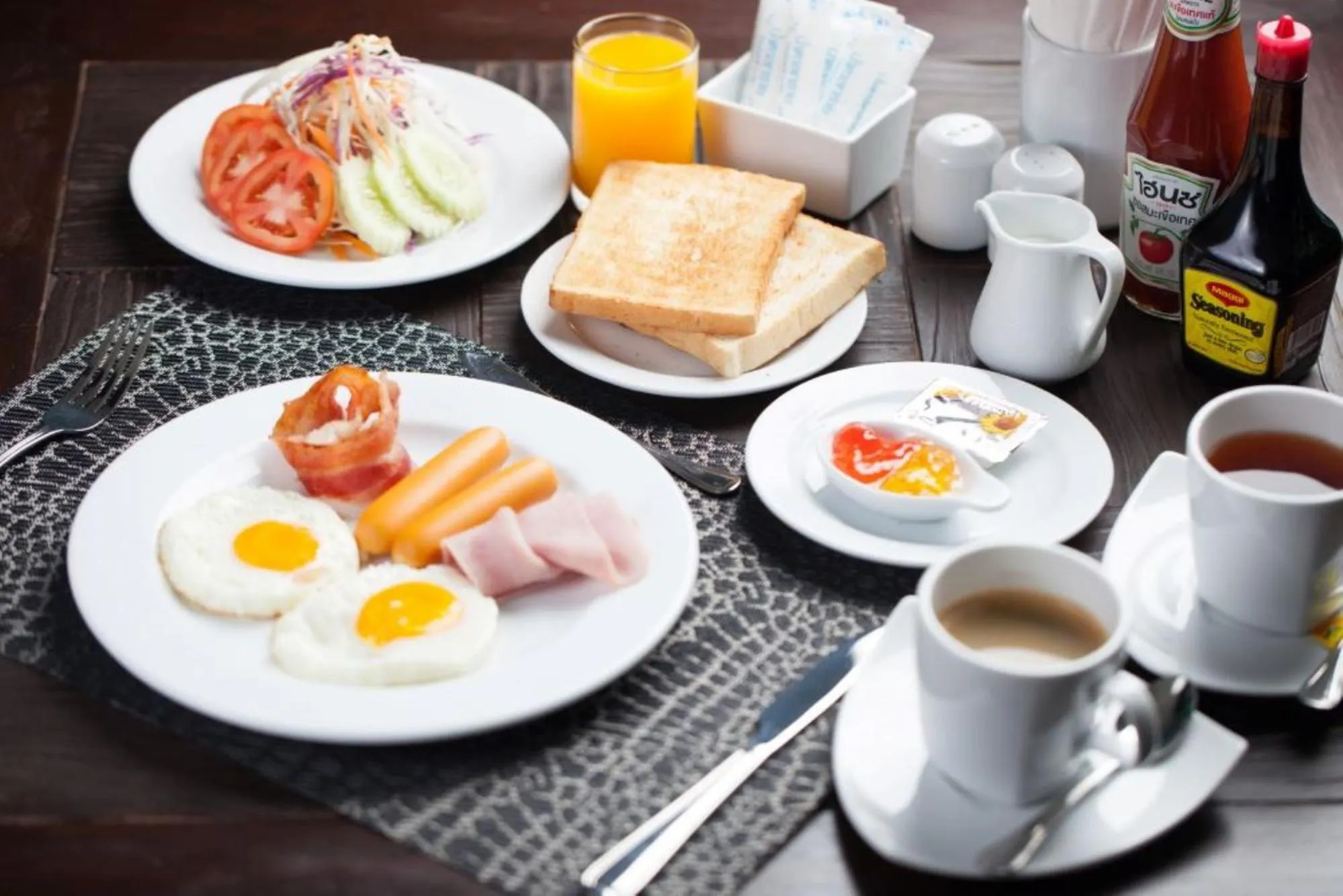 Breakfast in Grand Supicha City Hotel