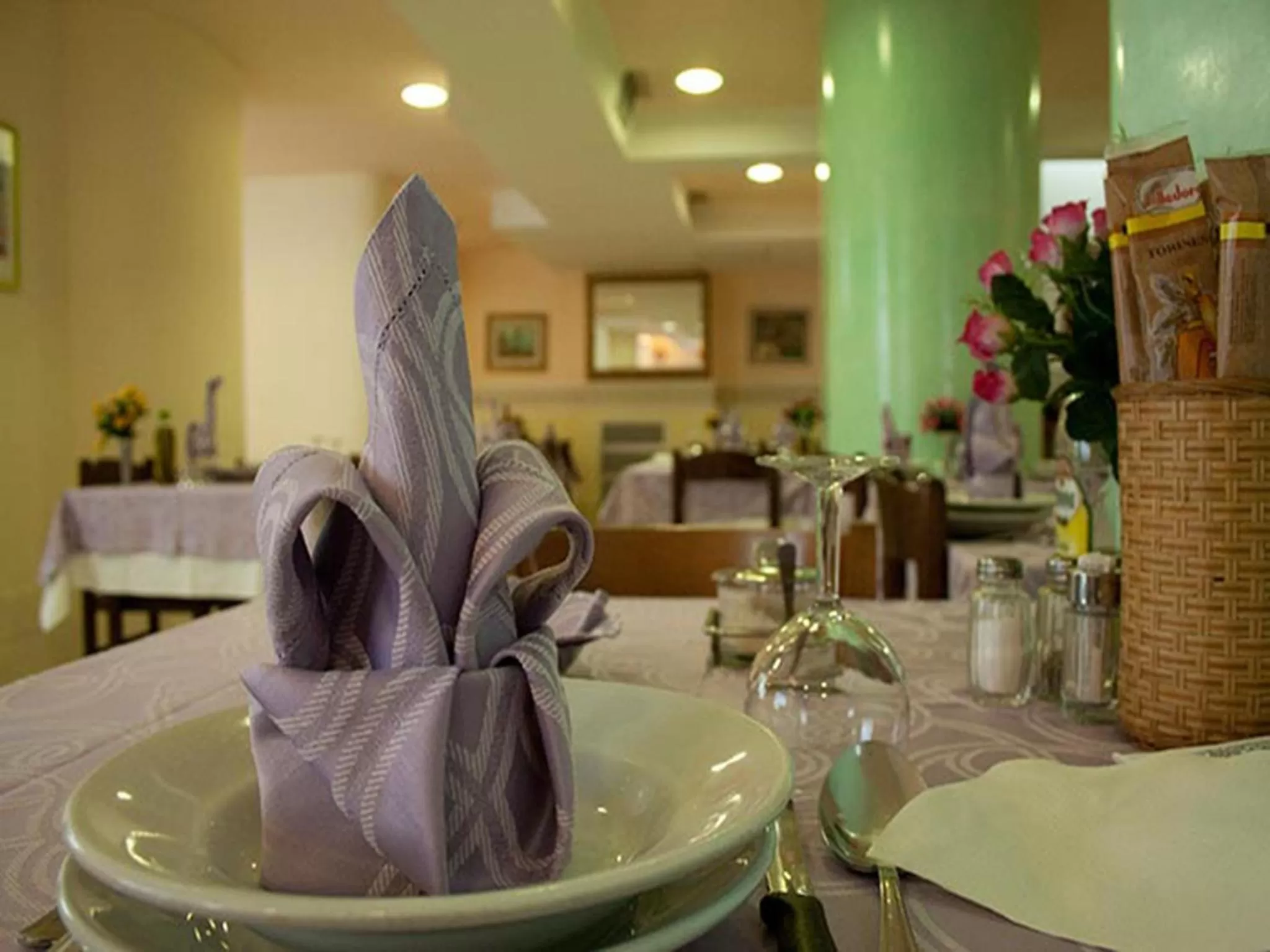 Decorative detail in Hotel Monica