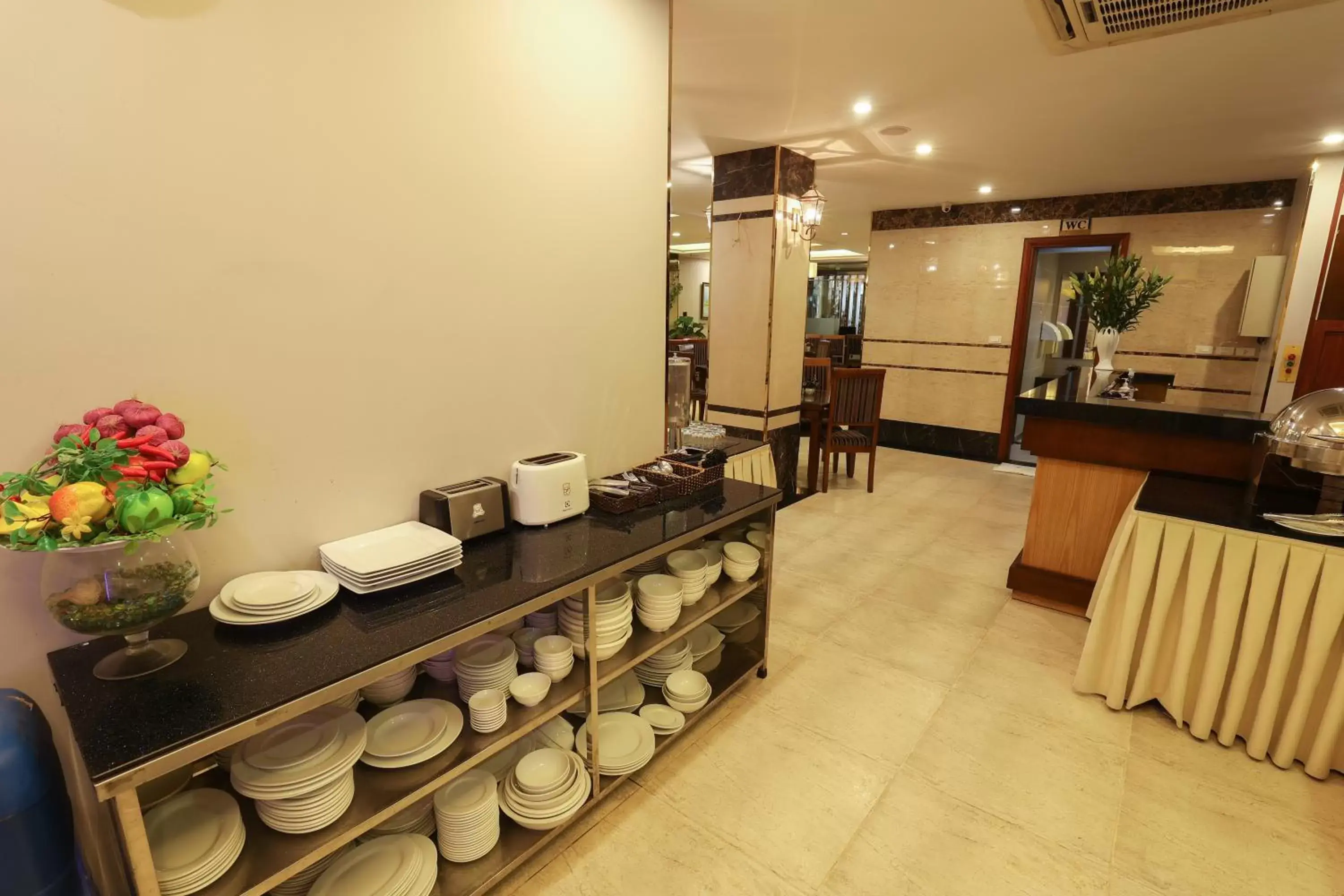 Kitchen or kitchenette in Gallant Hotel