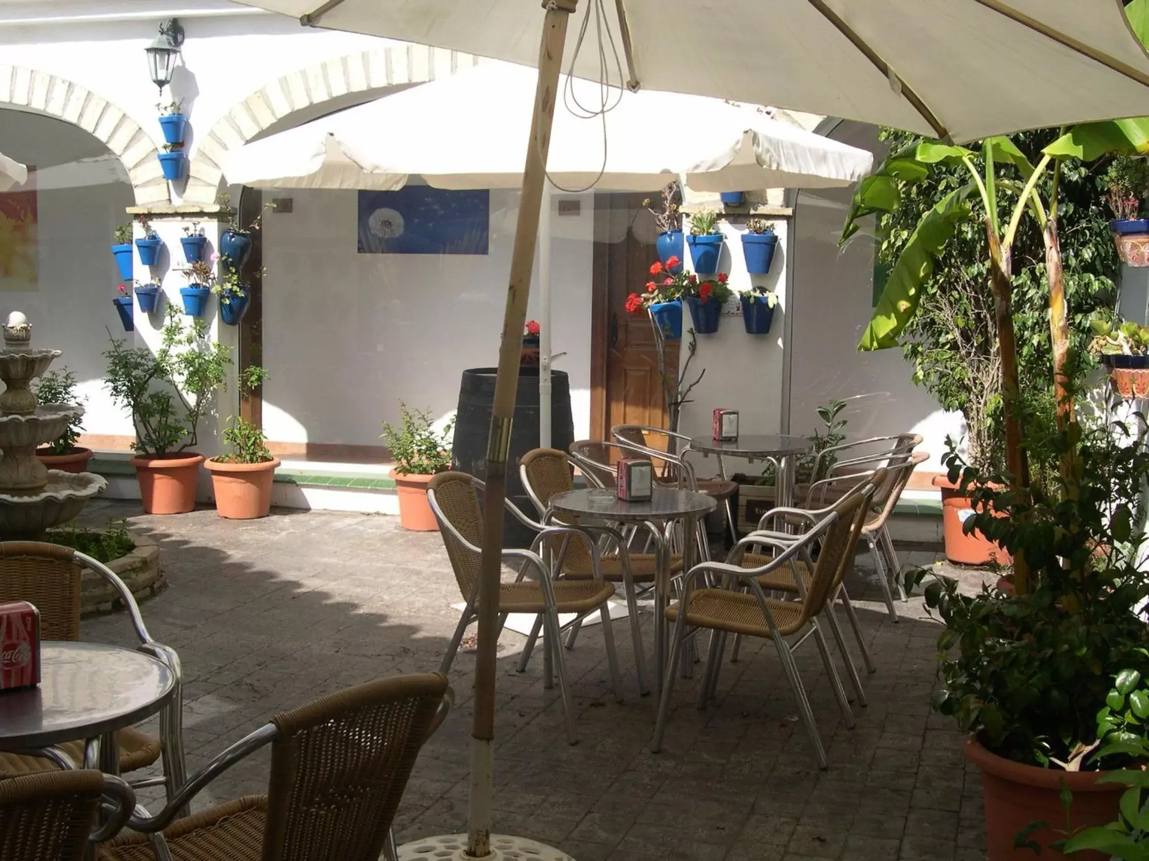 Patio in Hotel Cortijo Los Gallos