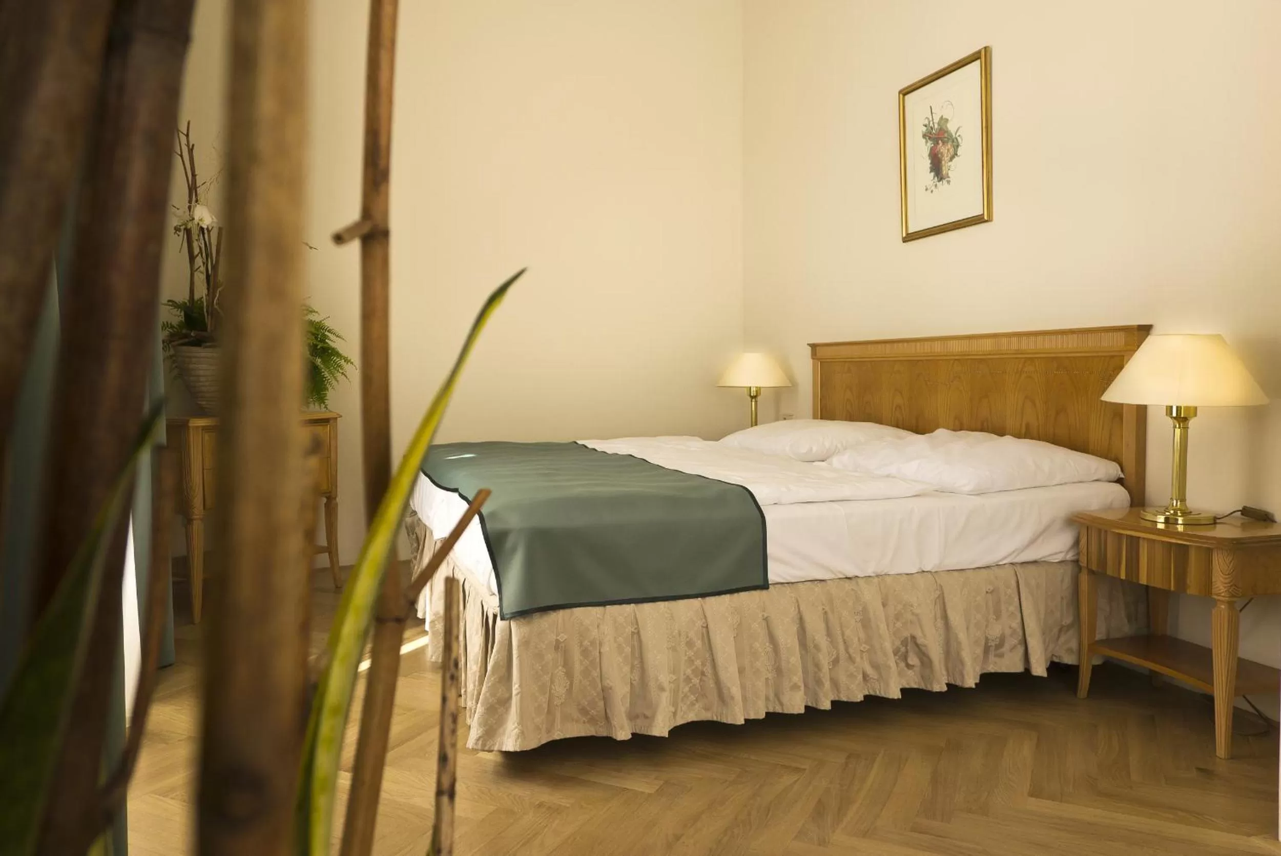 Bedroom, Bed in Grandhotel Ambassador Národní Dům