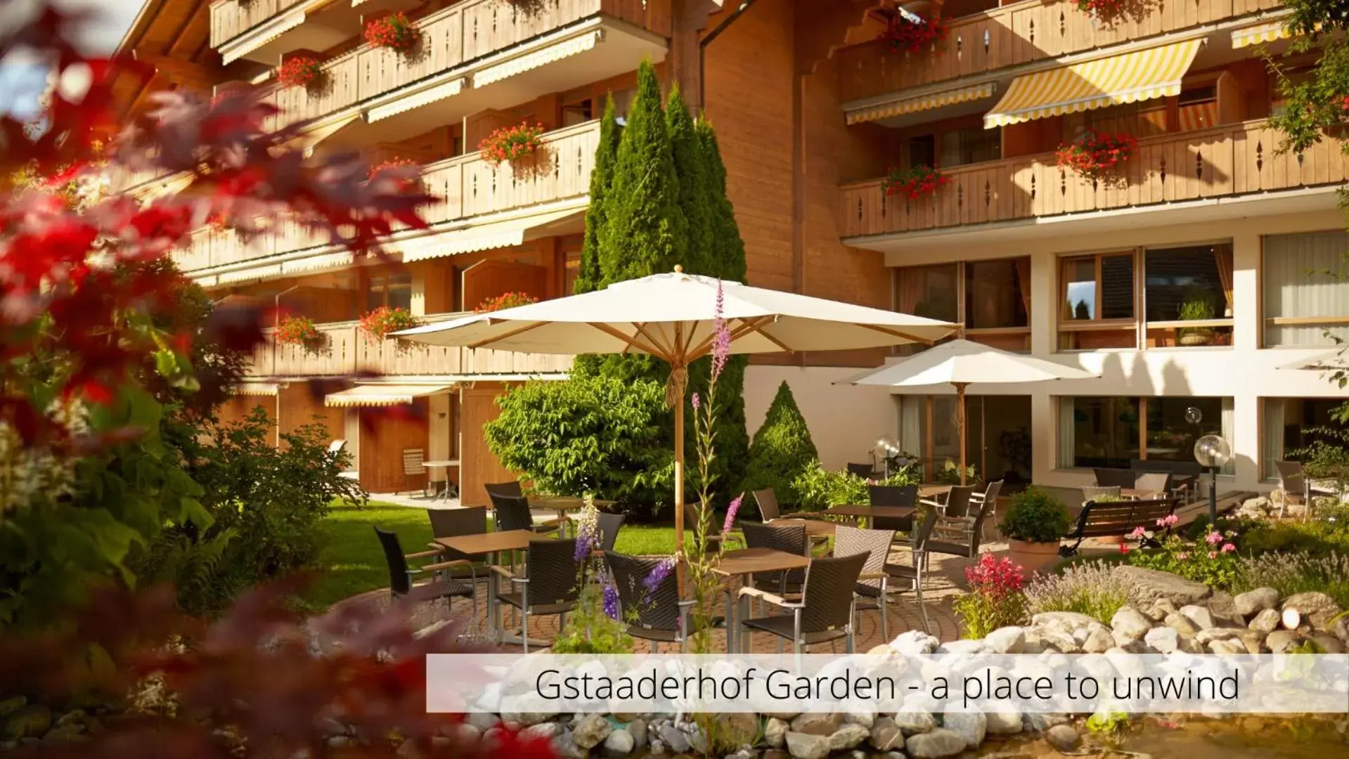 Garden, Property Building in Gstaaderhof - Active & Relax Hotel