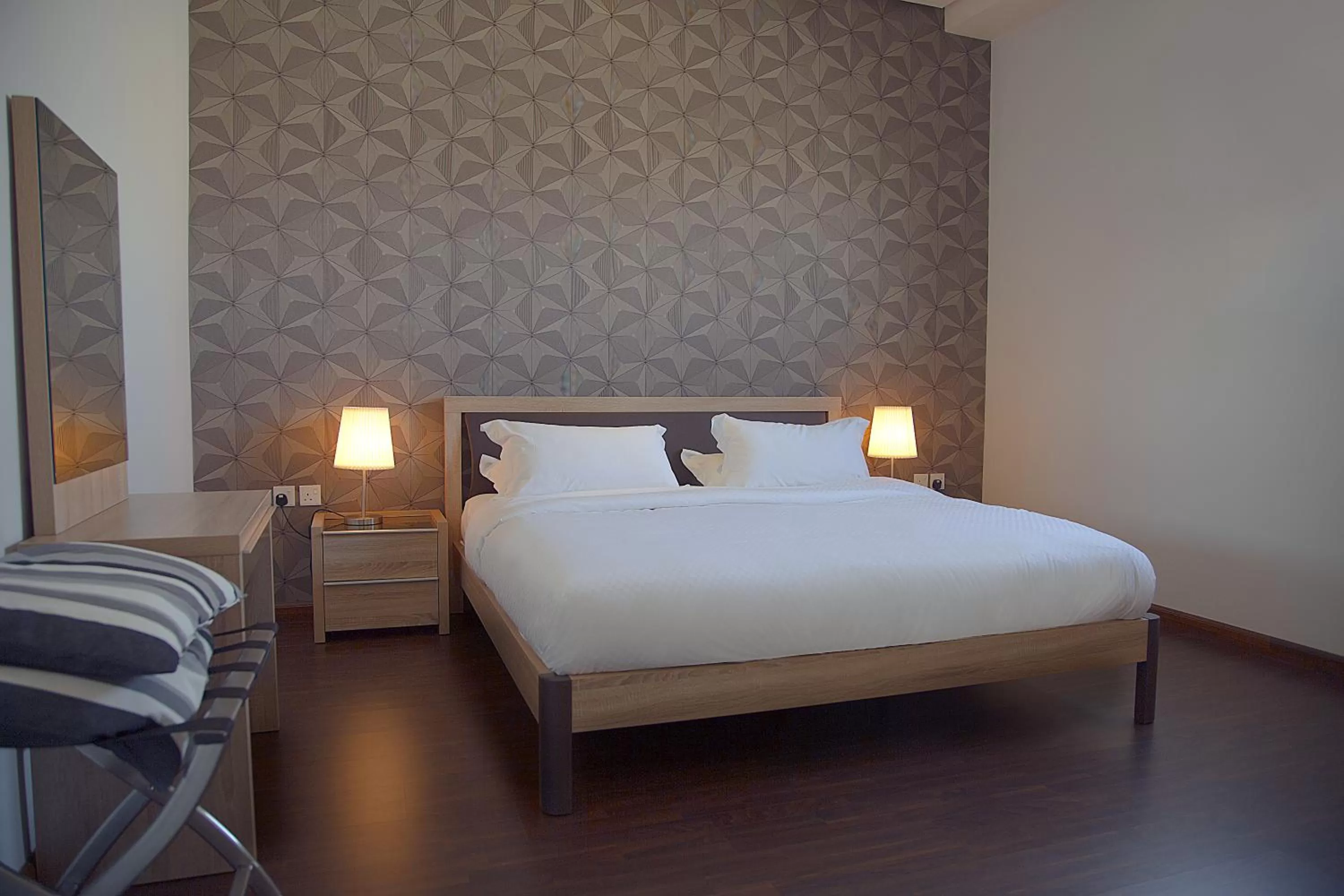 Bedroom, Bed in Rafa Homes - Al Falah