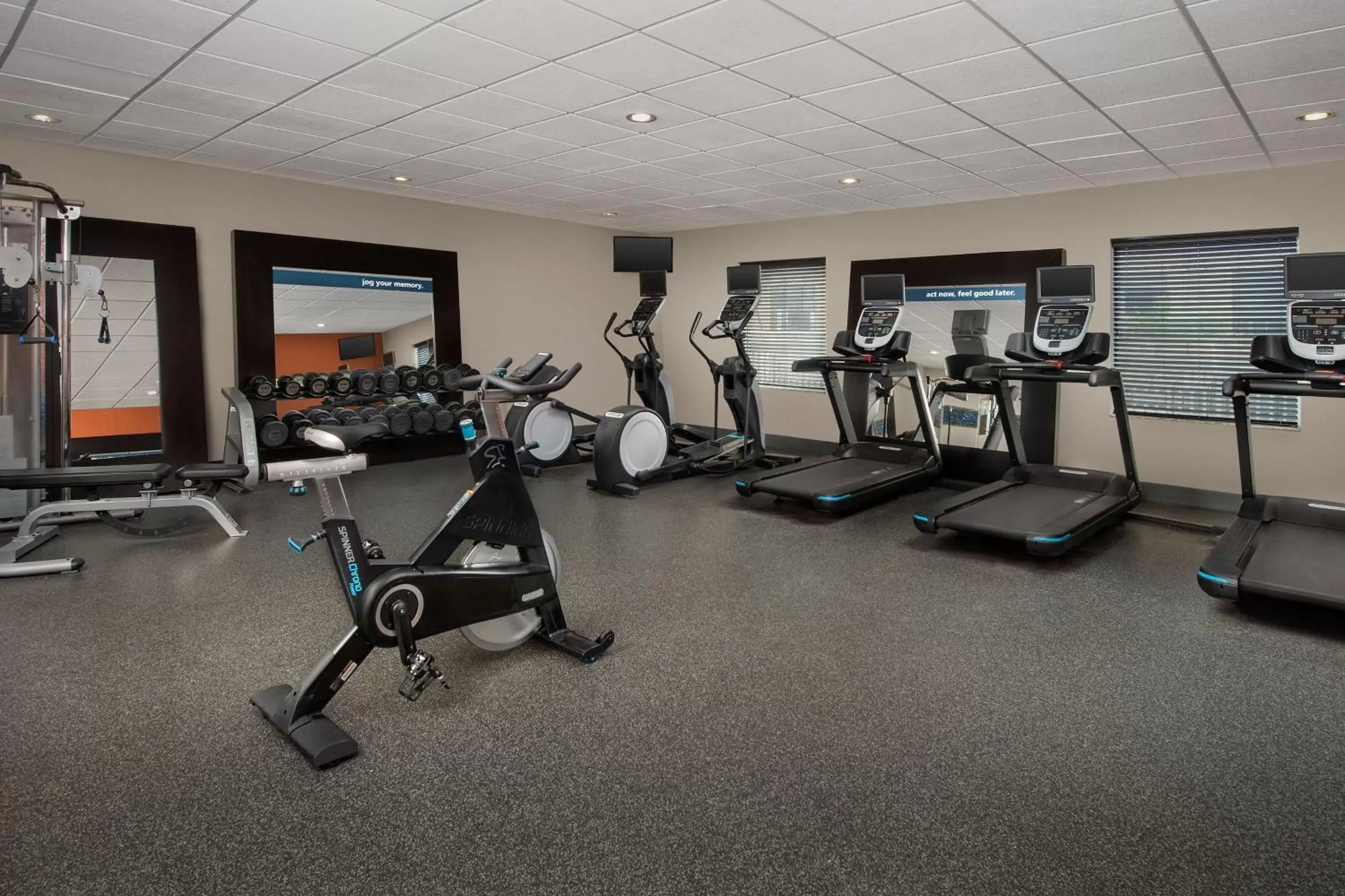 Fitness centre/facilities, Fitness Center/Facilities in Hampton Inn & Suites Holly Springs