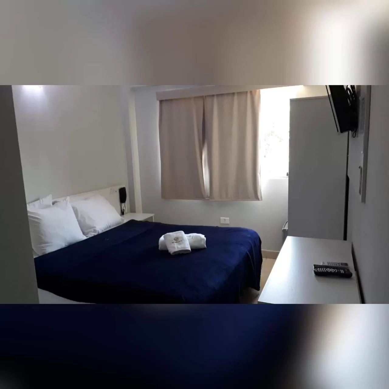 Bed in Madame Lynch Hotel Asuncion