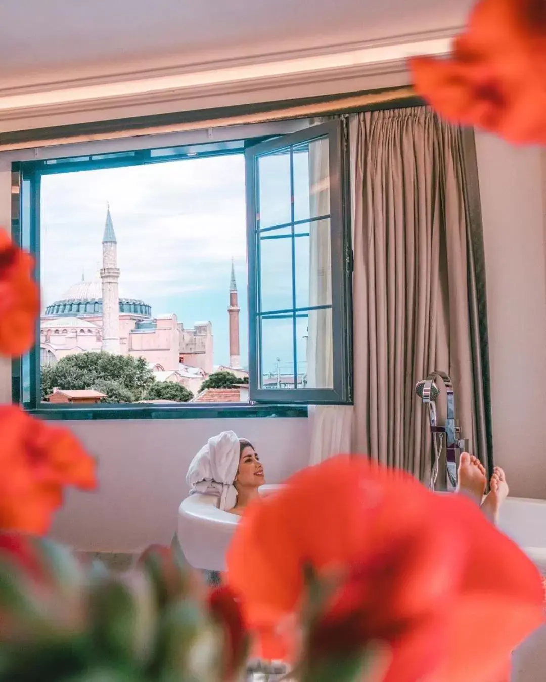 Bathroom in Sura Hagia Sophia Hotel