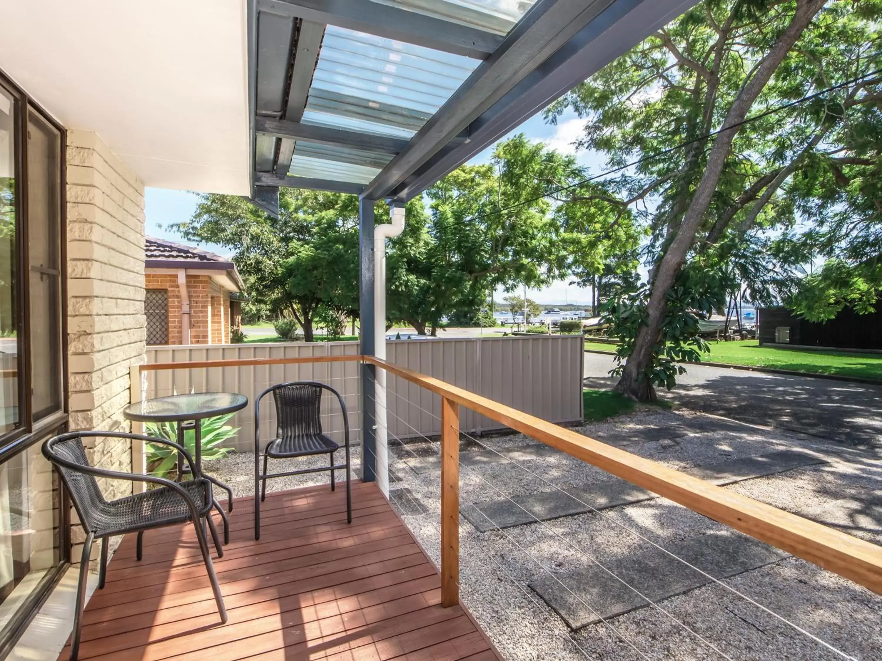 Balcony/Terrace in Narimba Motel