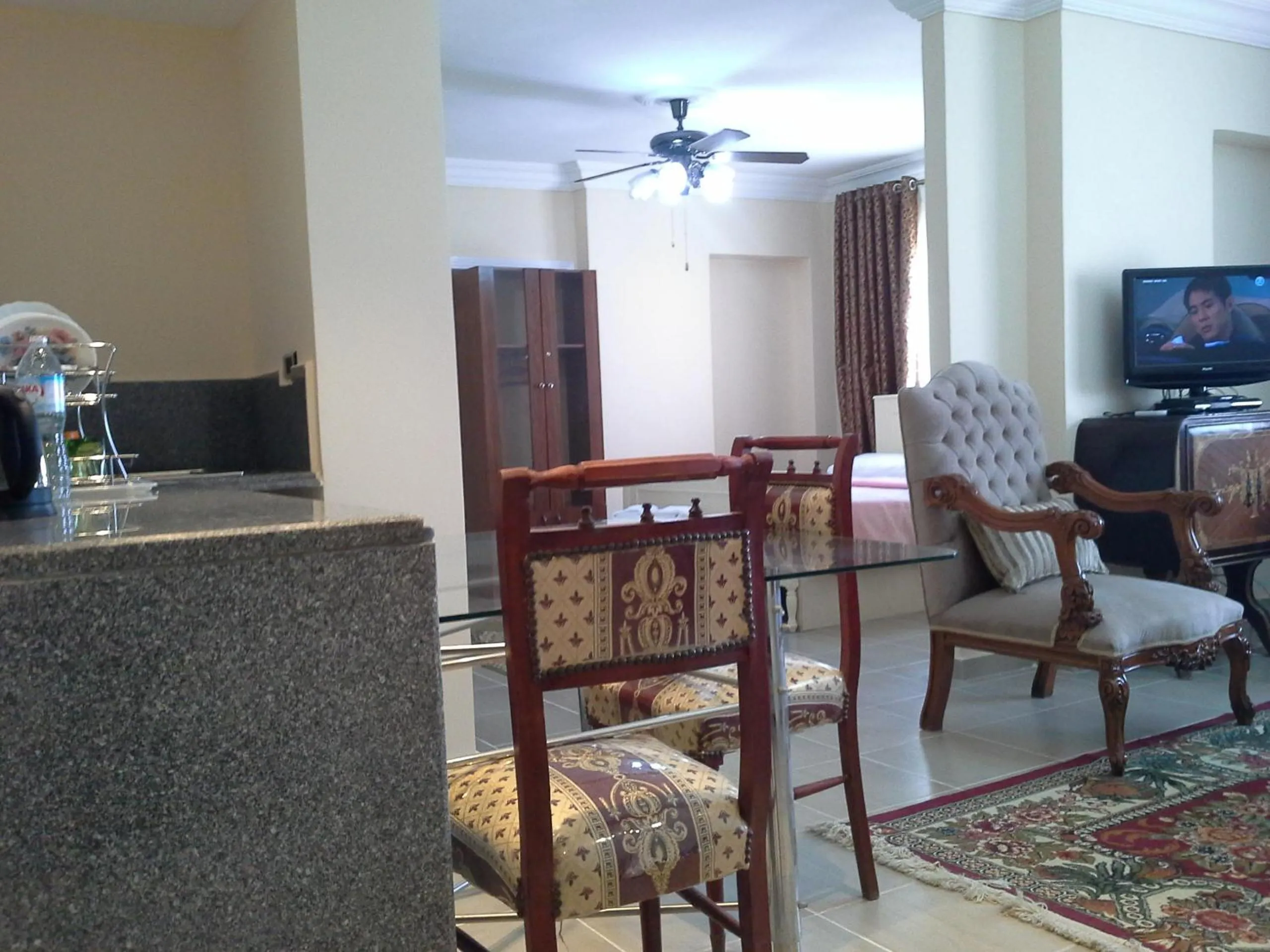 Kitchen or kitchenette in Alexander The Great Hotel