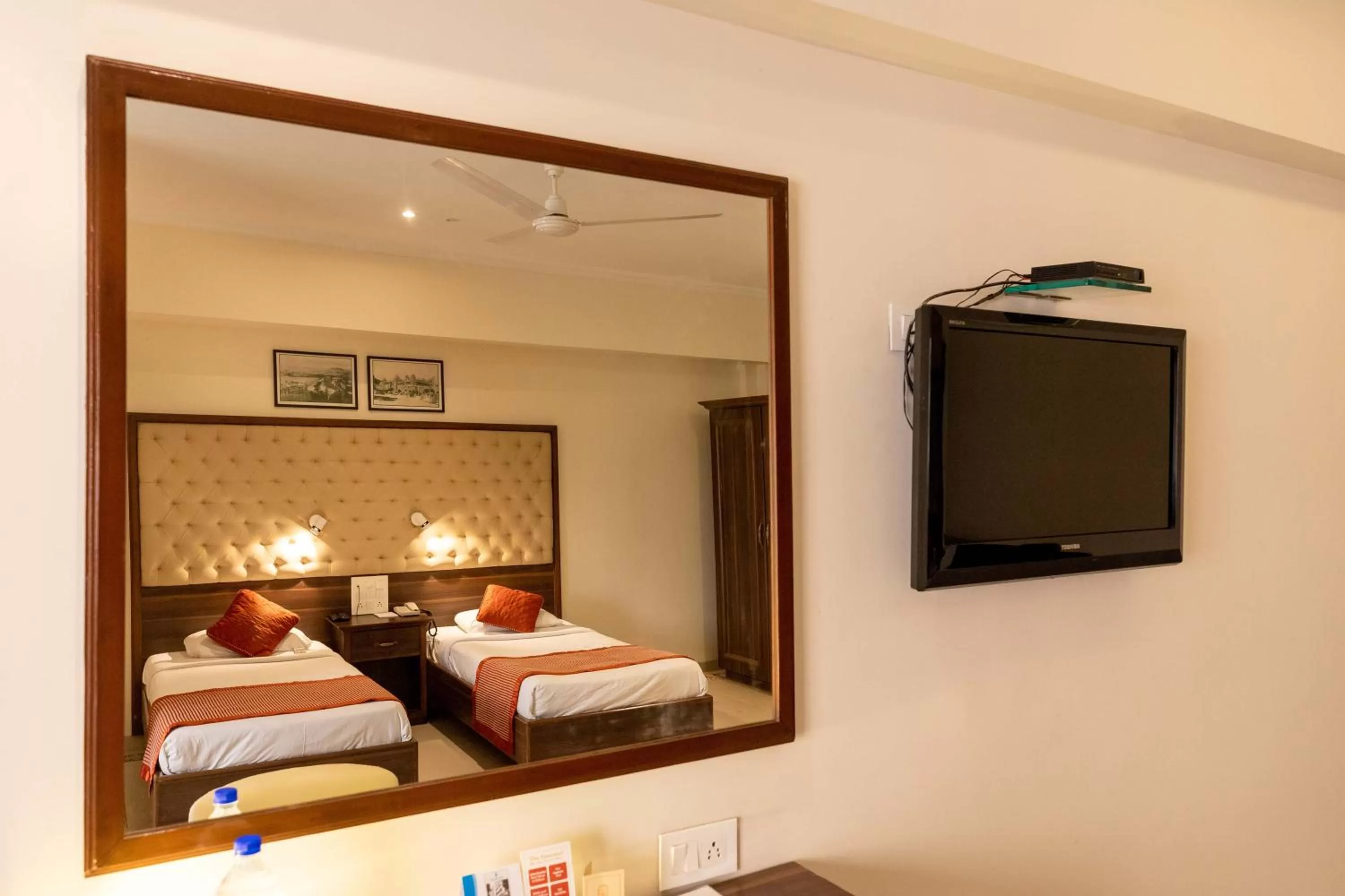 Bedroom, Bed in West End Hotel Opp Bombay Hospital