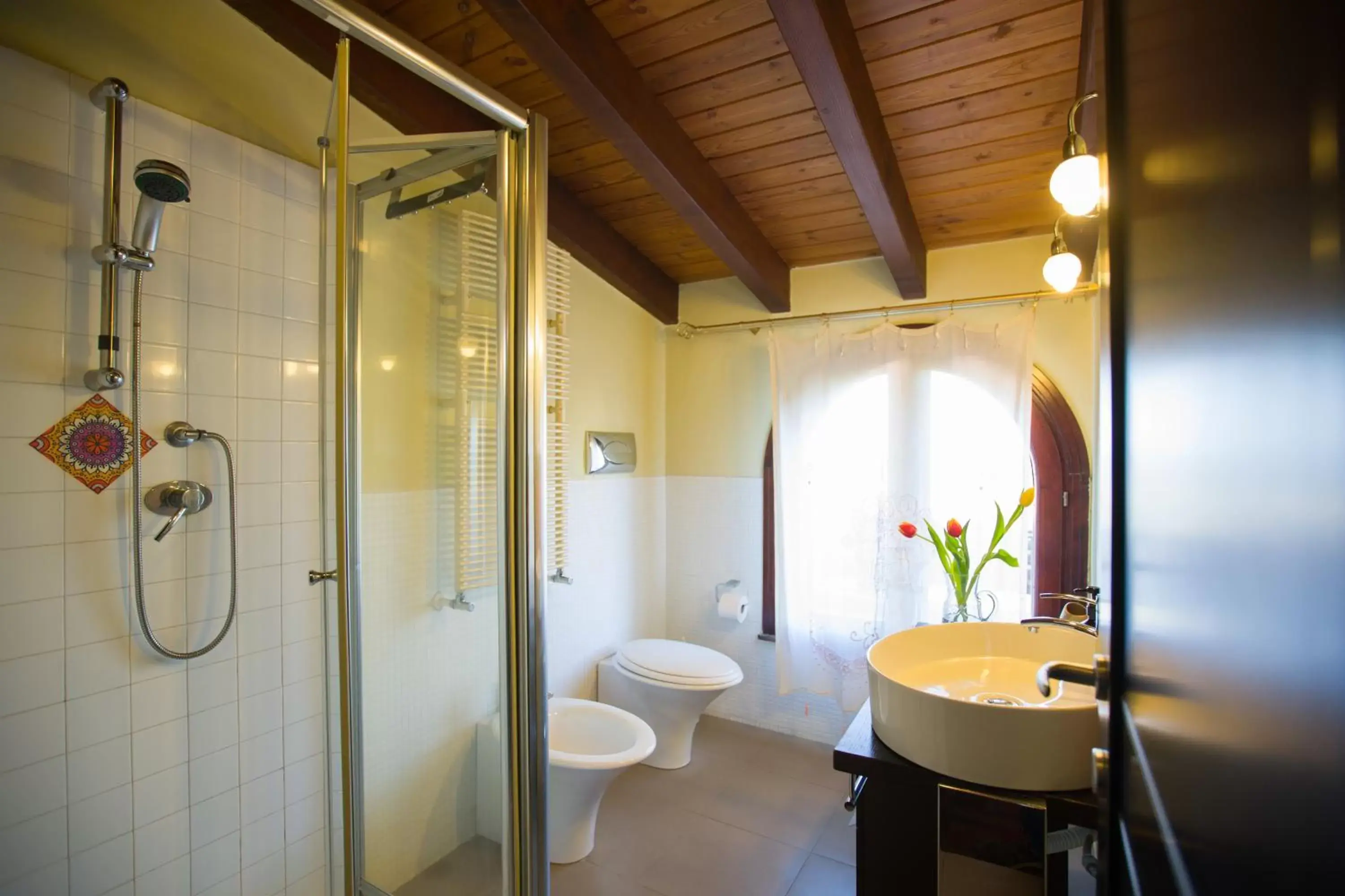 Shower, Bathroom in B&B Villa Nella