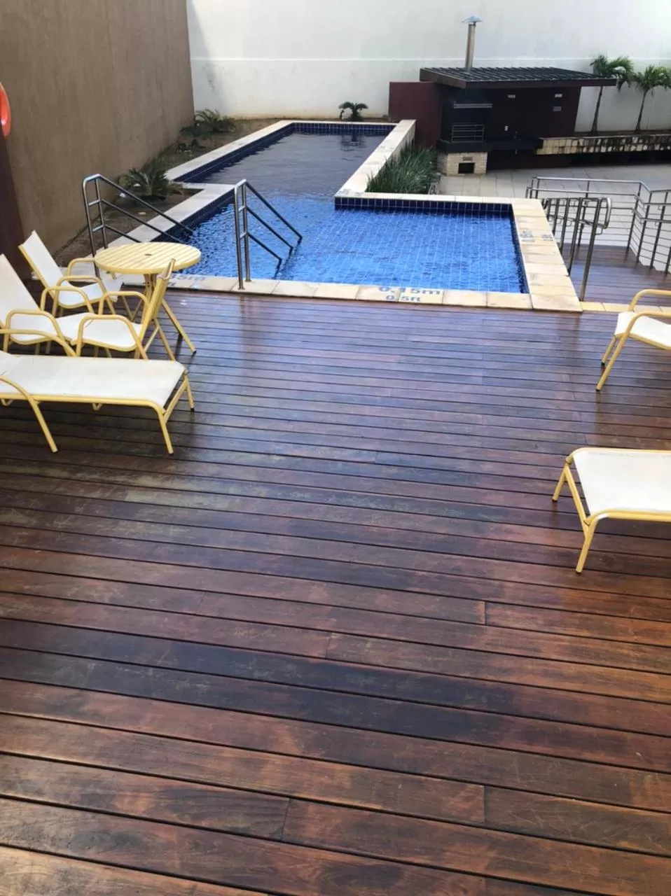 Pool view, Swimming Pool in Ponta Negra Flat Confort 18 Andar