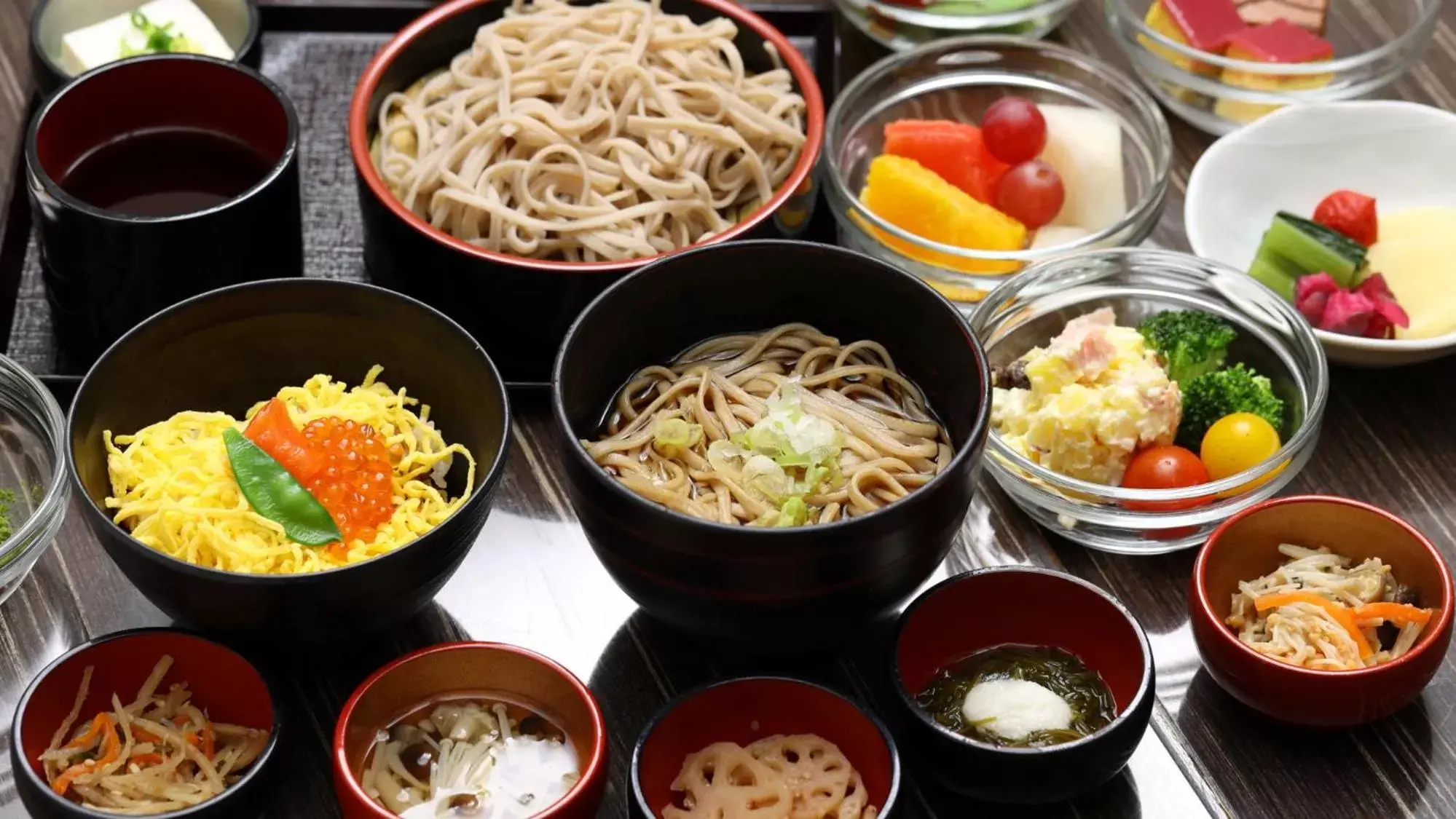 Buffet breakfast, Food in Dormy Inn Matsumoto