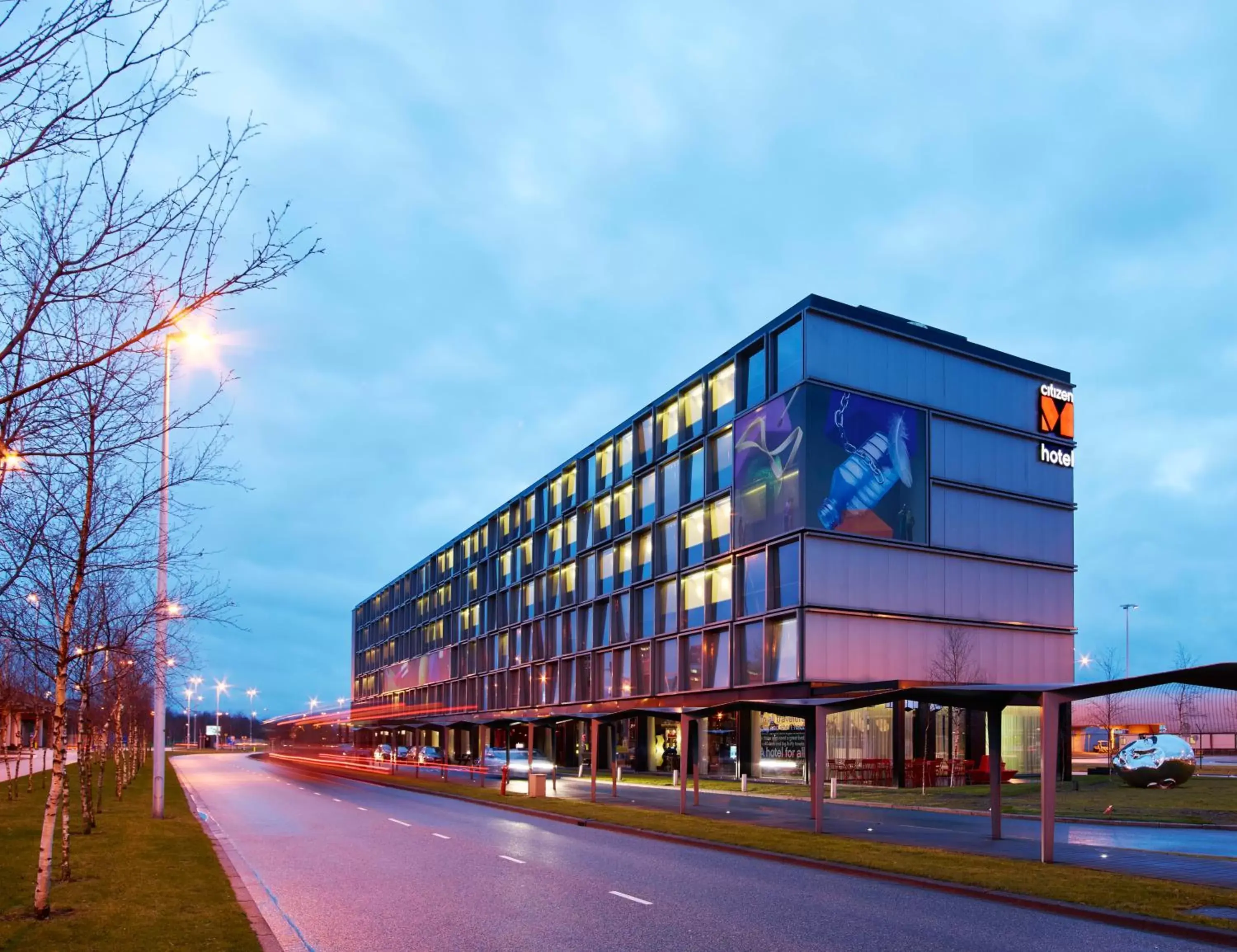 Property Building in citizenM Schiphol Airport