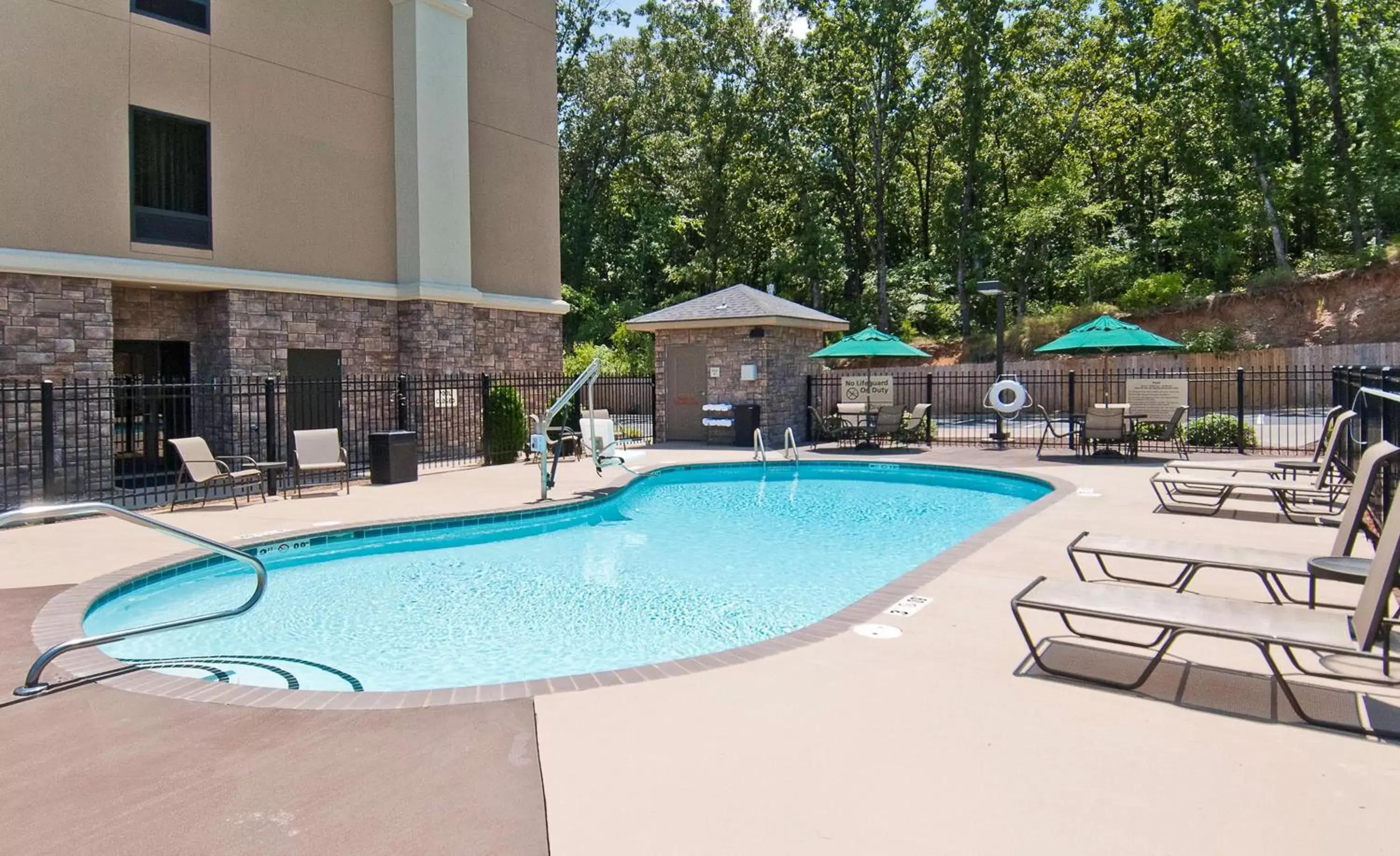 Pool view, Swimming Pool in Hampton Inn Maumelle