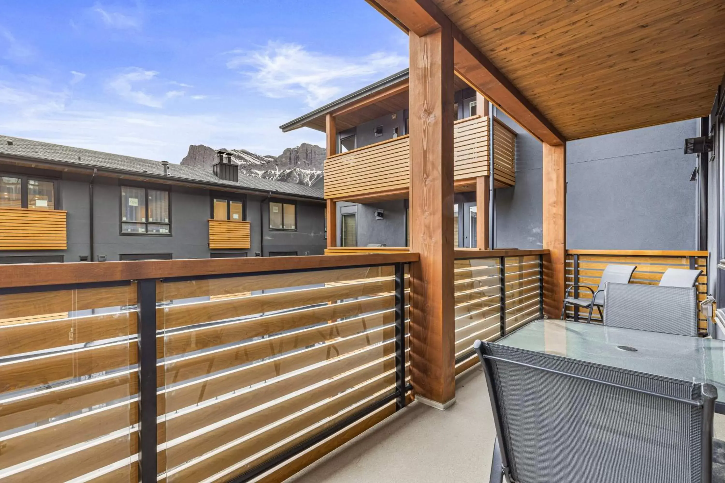 Balcony/Terrace in Tamarack Lodge by Spring Creek Vacations