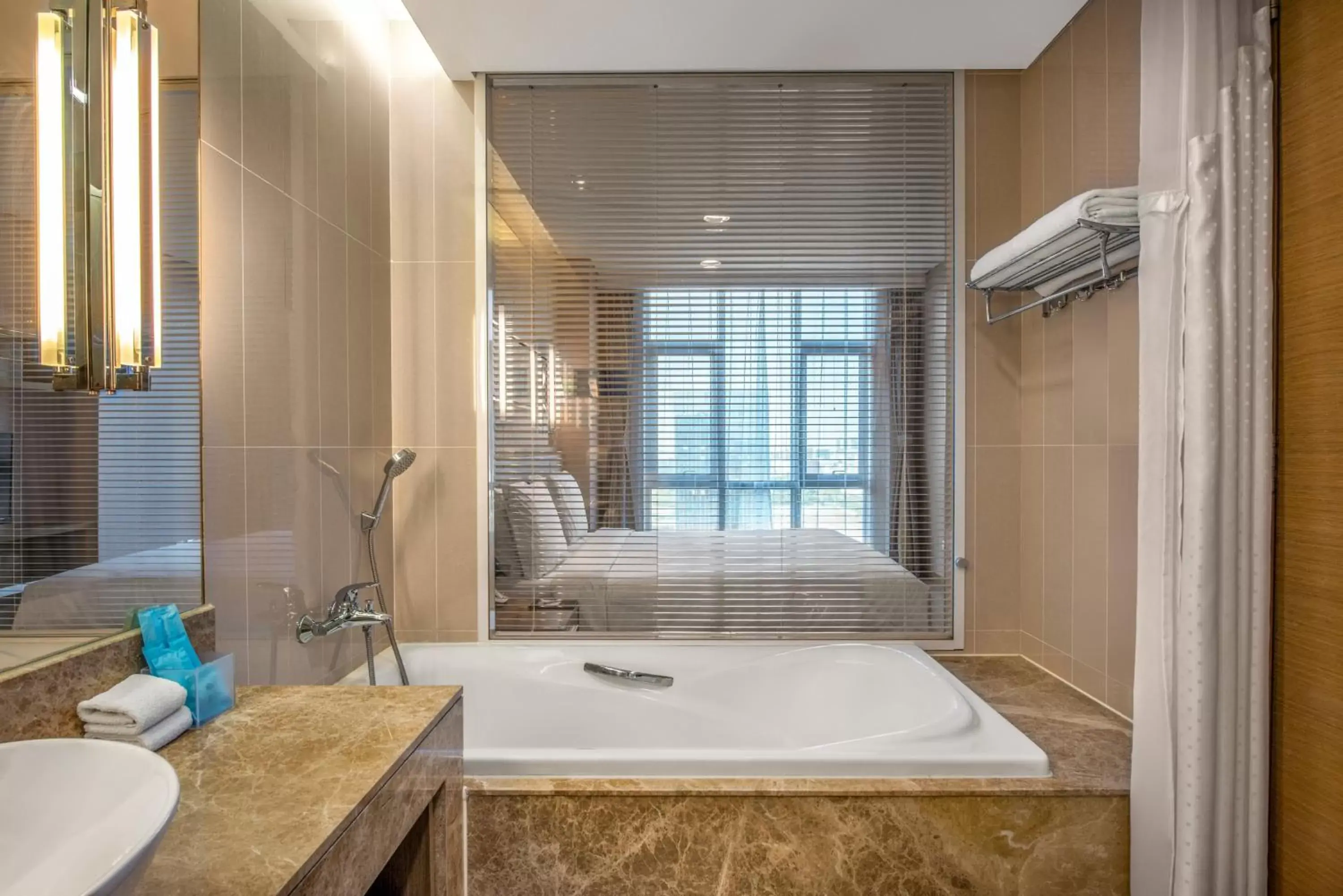 Bathroom in Holiday Inn Express Beijing Yizhuang, an IHG Hotel