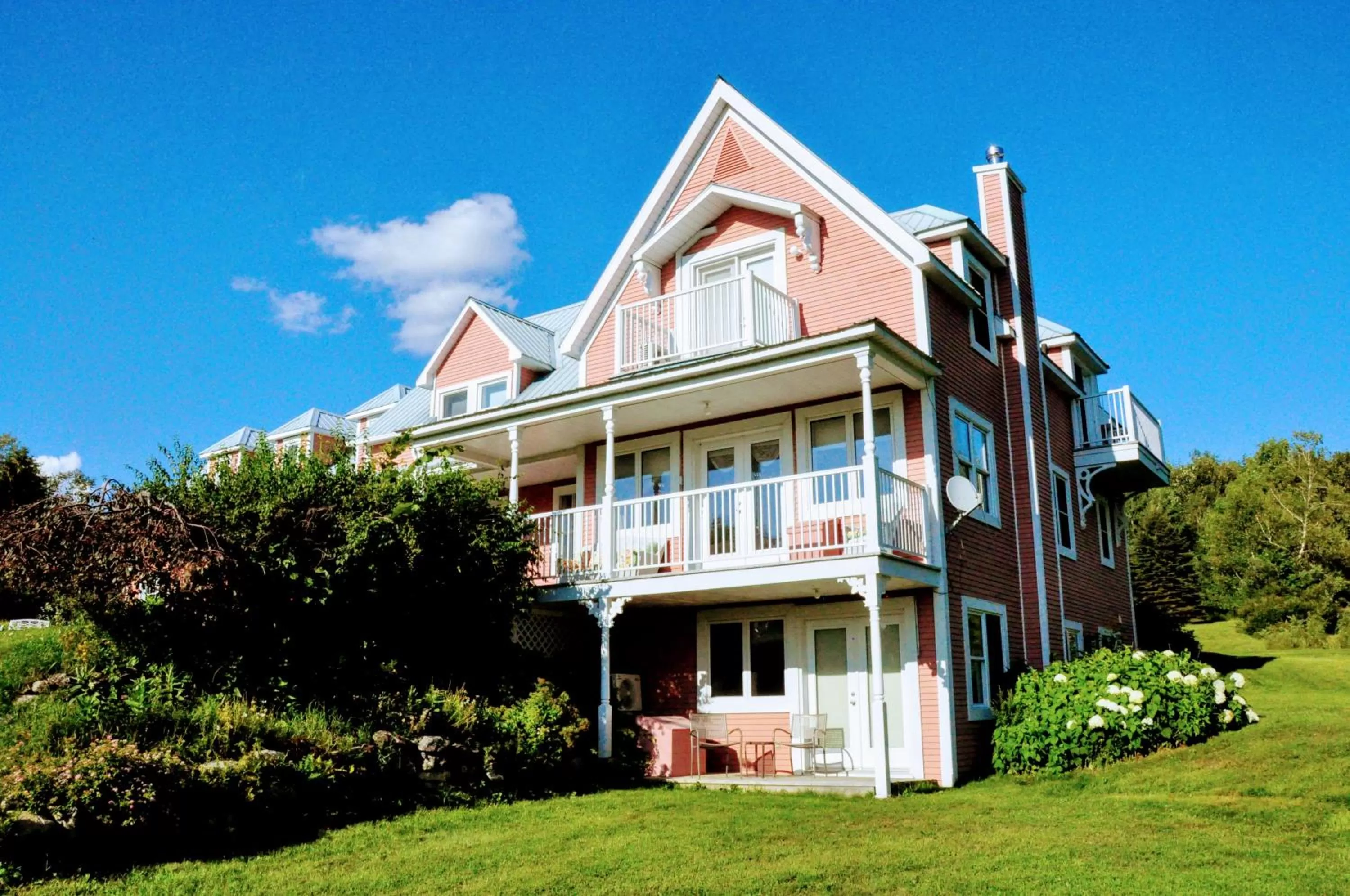 Garden in Auberge Le Tricorne