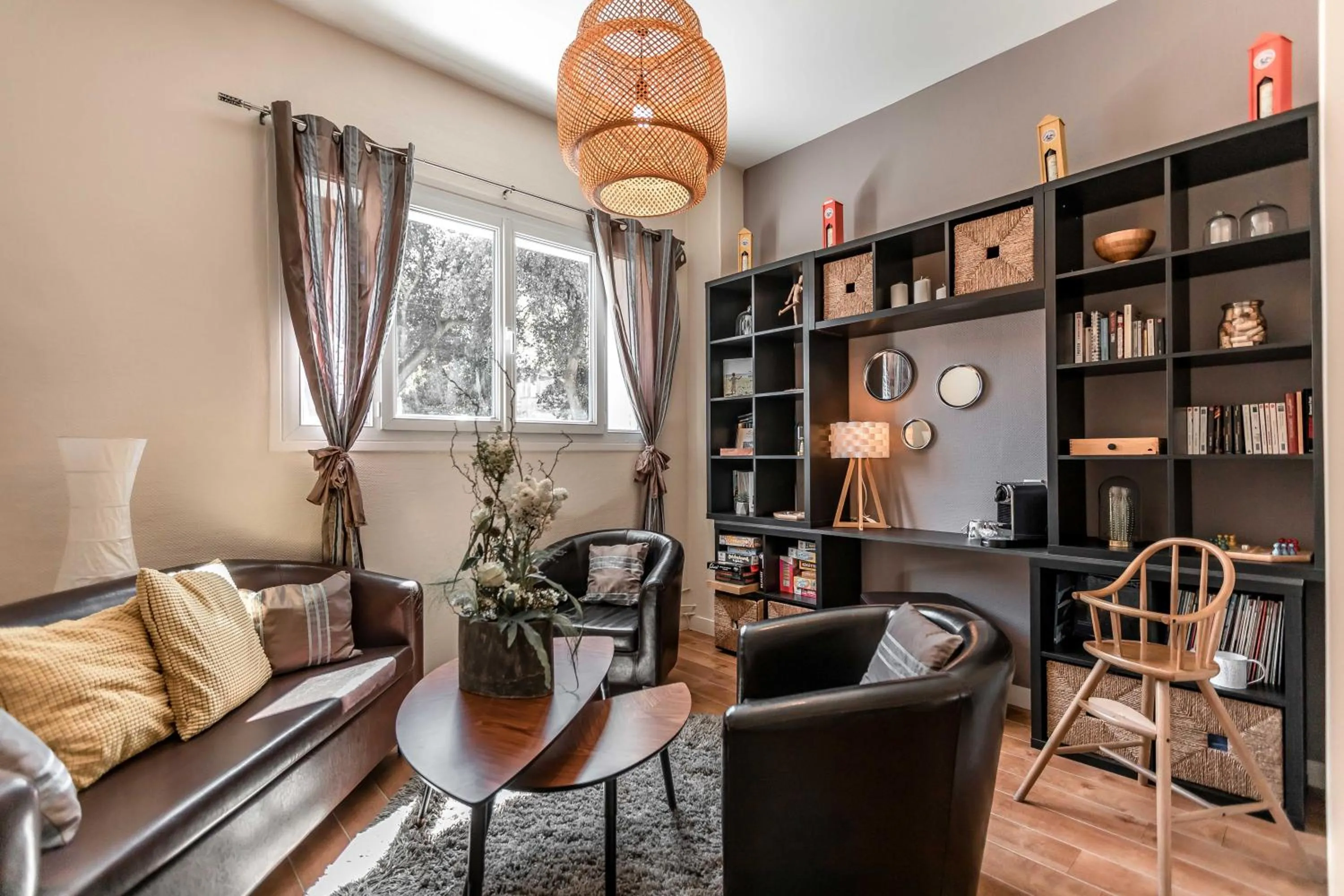 Living room in Hotel Belle Vue Royan