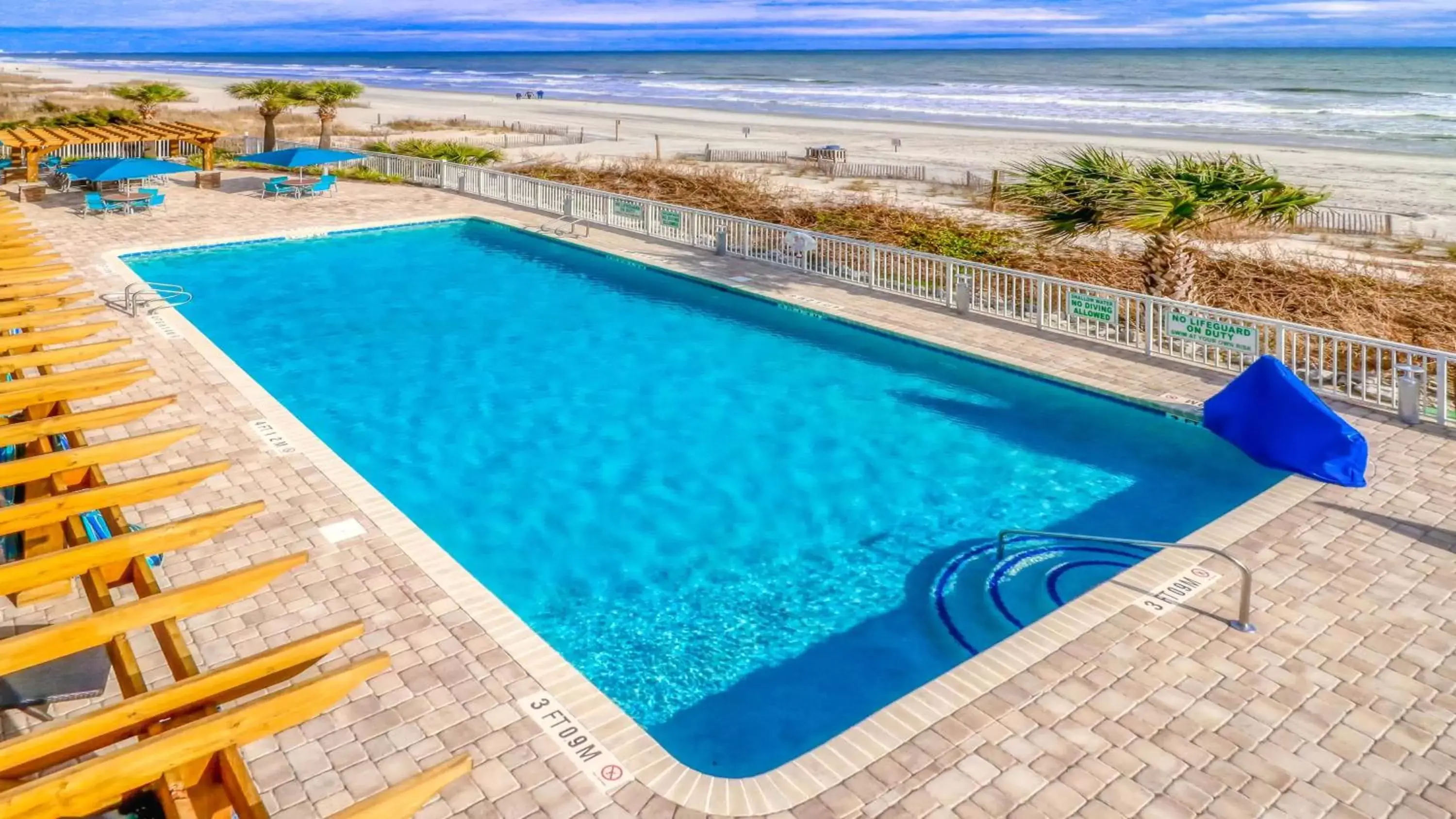 Swimming pool in Holiday Inn Resort Oceanfront at Surfside Beach, an IHG Hotel