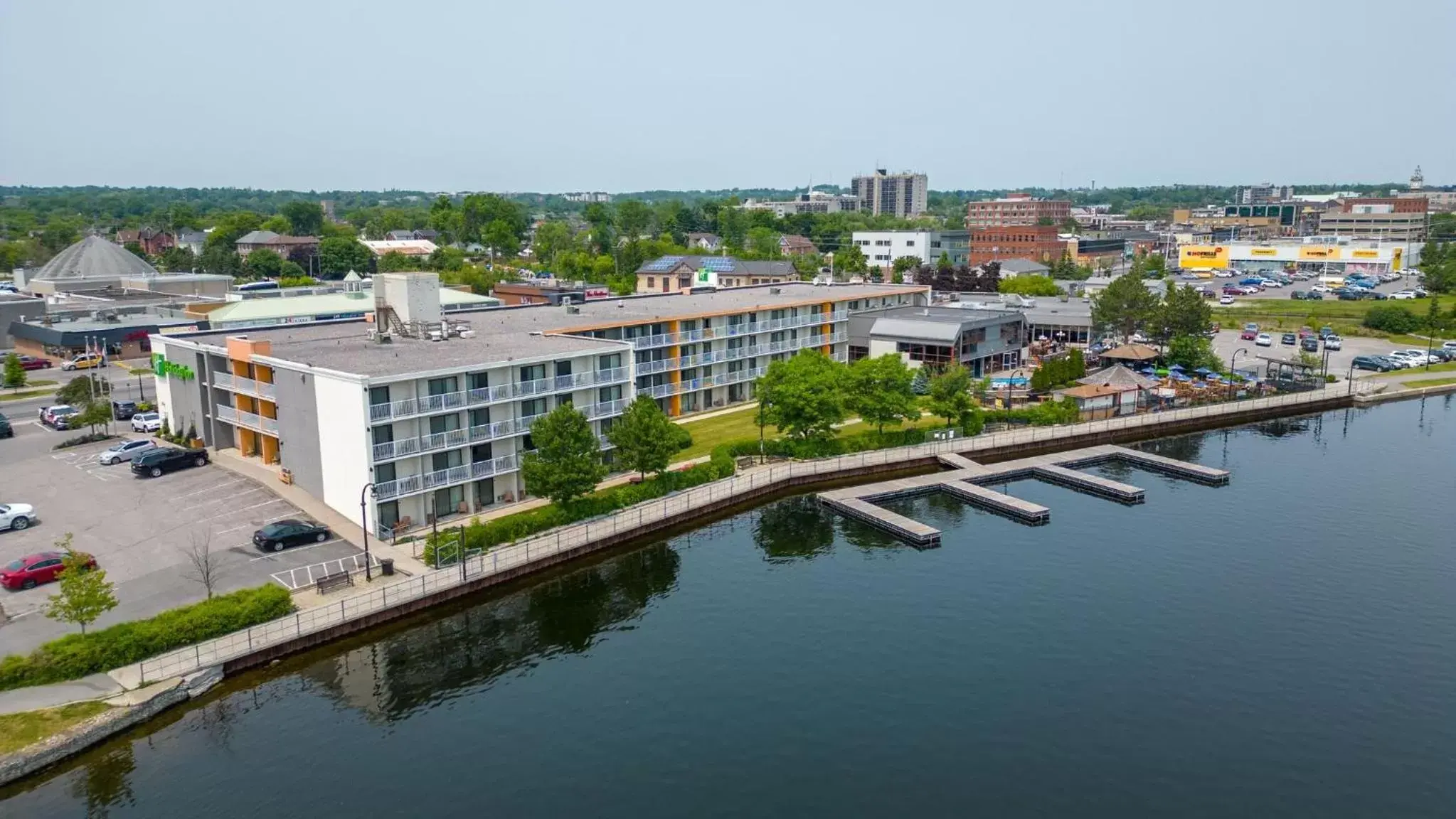 Property building, Bird's-eye View in Holiday Inn Hotel Peterborough Waterfront, an IHG Hotel