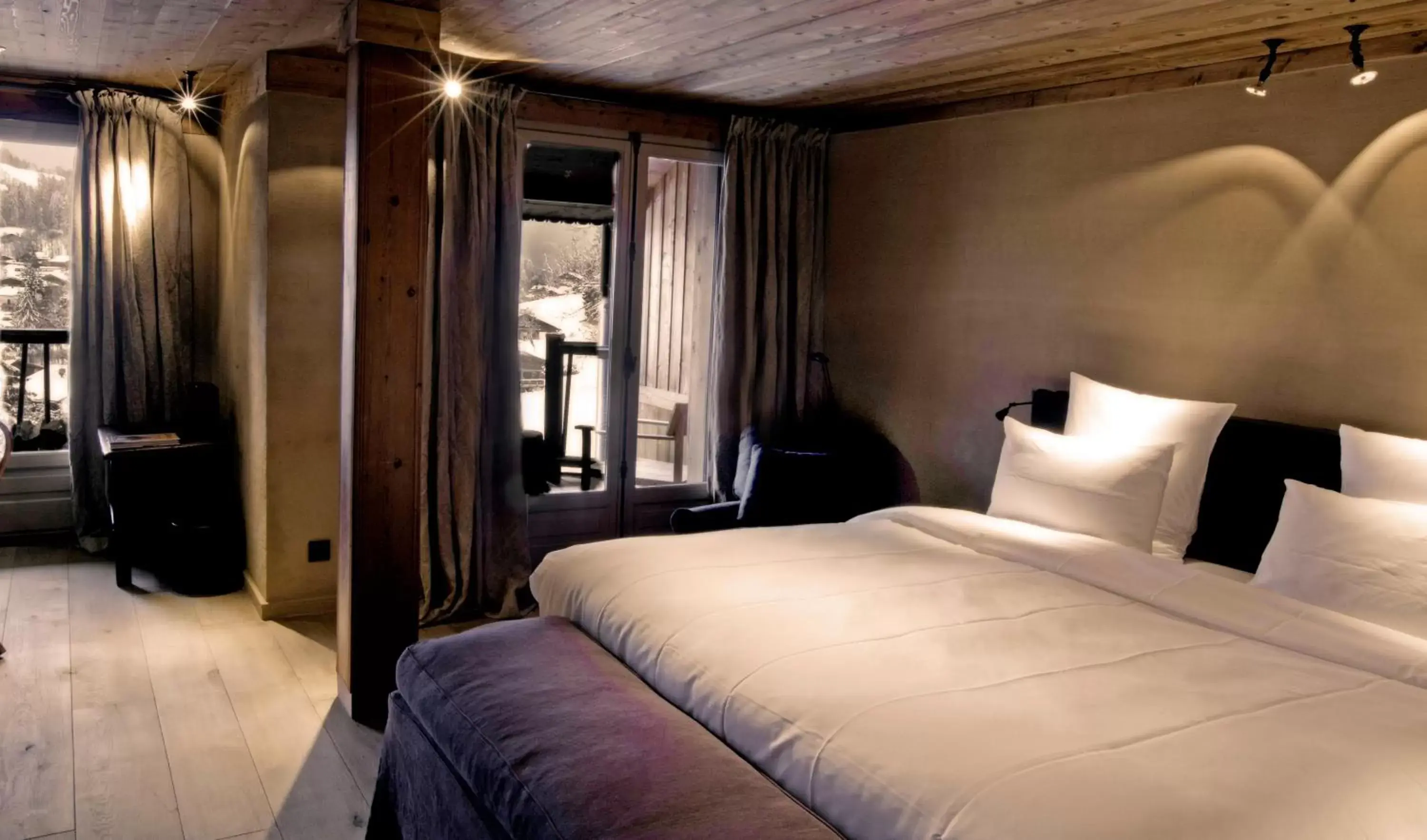 Bedroom, Bed in Zannier Hotels Le Chalet