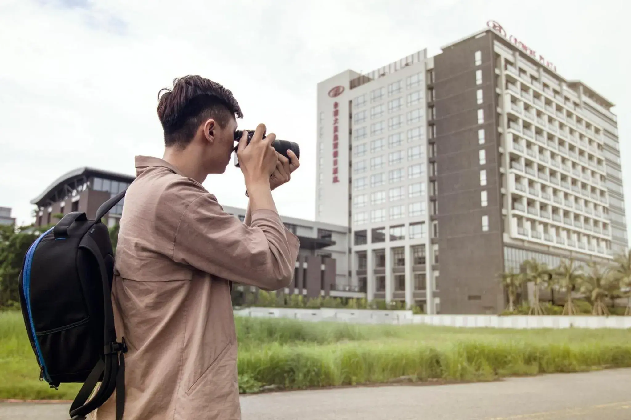 Property building in Crowne Plaza Tainan, an IHG Hotel