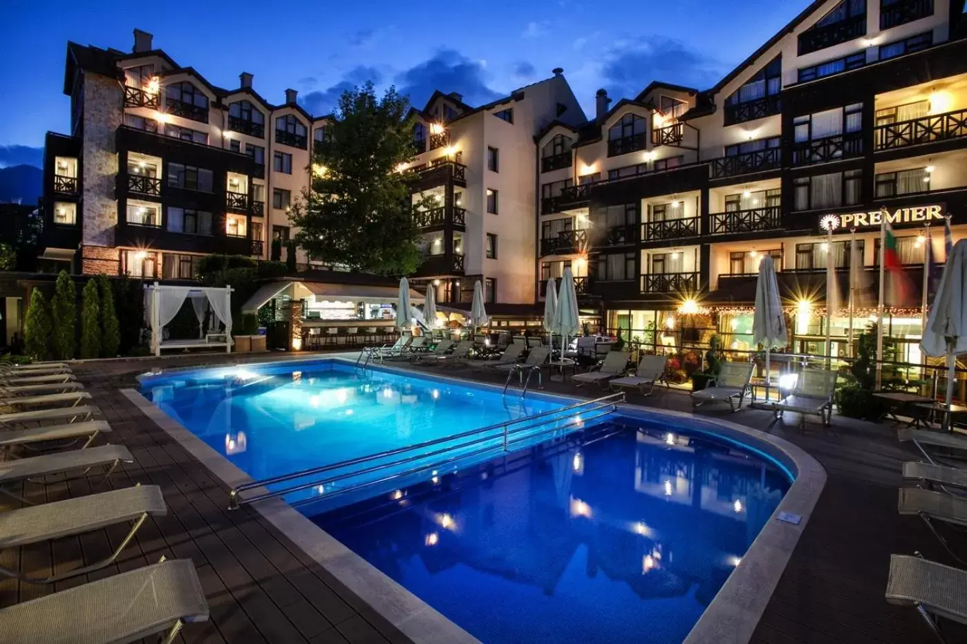 Swimming pool, Property Building in Premier Luxury Mountain Resort