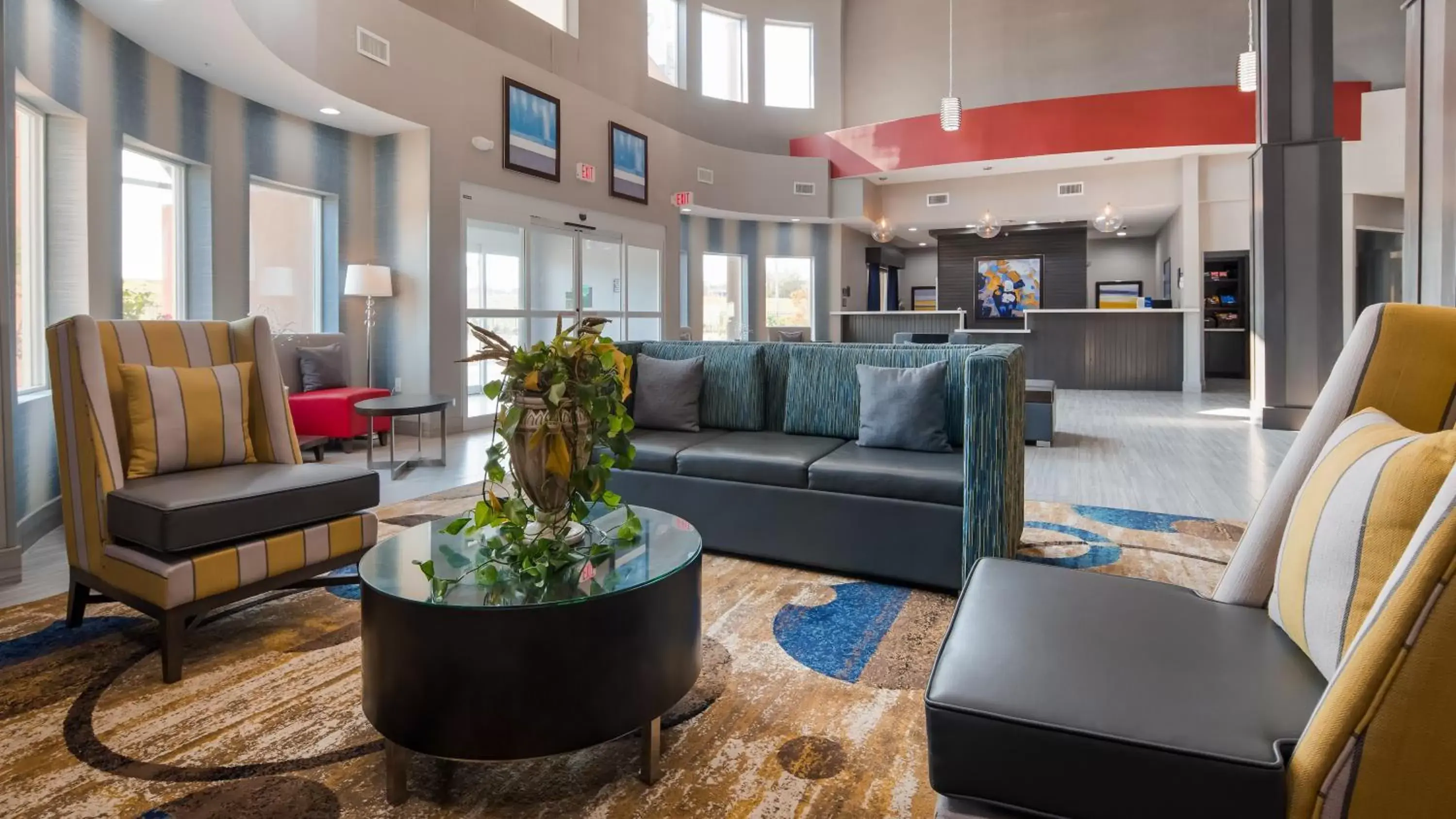 Lobby or reception, Lobby/Reception in Best Western Plus Airport Inn & Suites