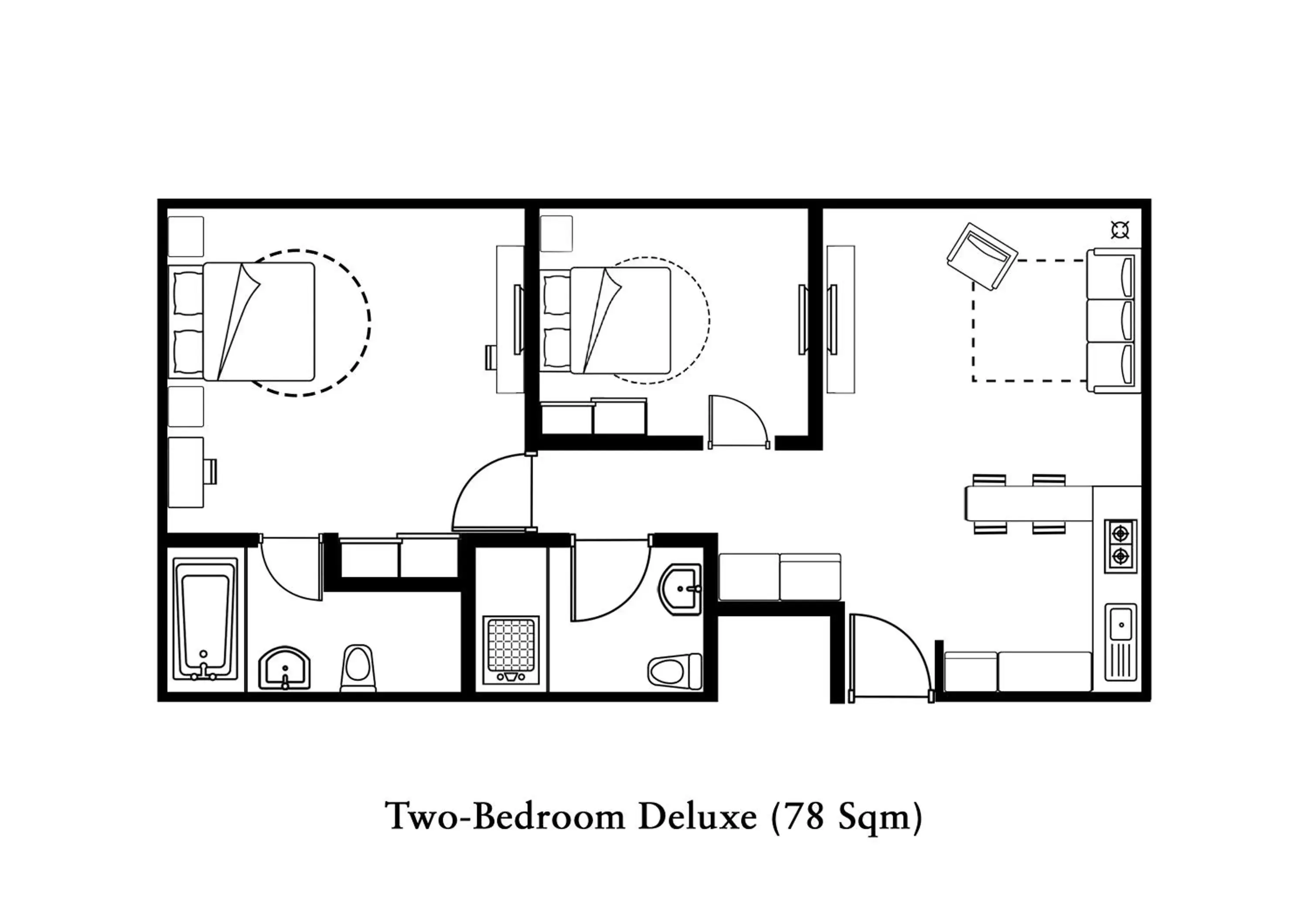 Coffee/tea facilities, Floor Plan in Somerset Sudirman Jakarta