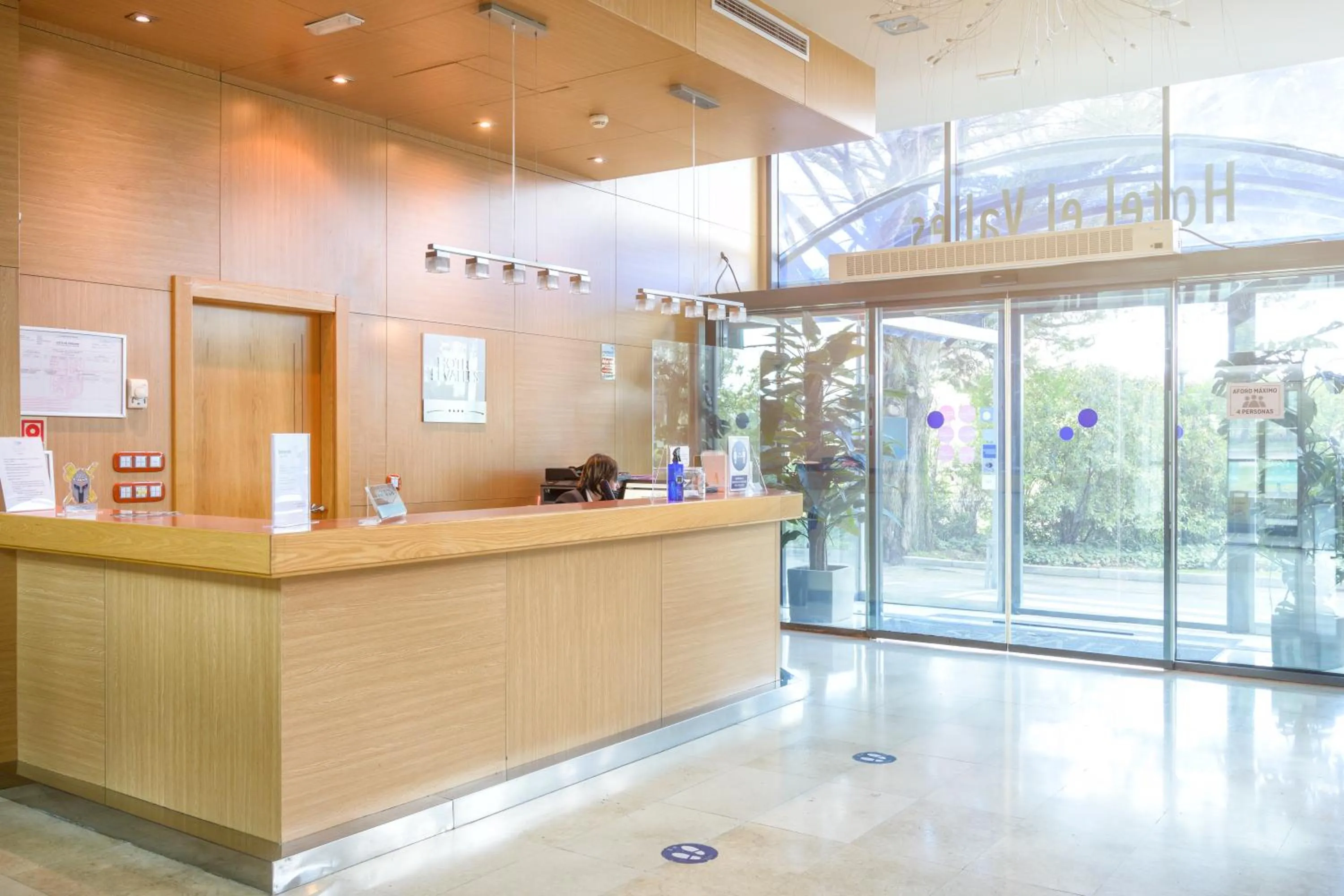 Lobby or reception in Hotel Restaurante El Valles 4 ESTRELLAS