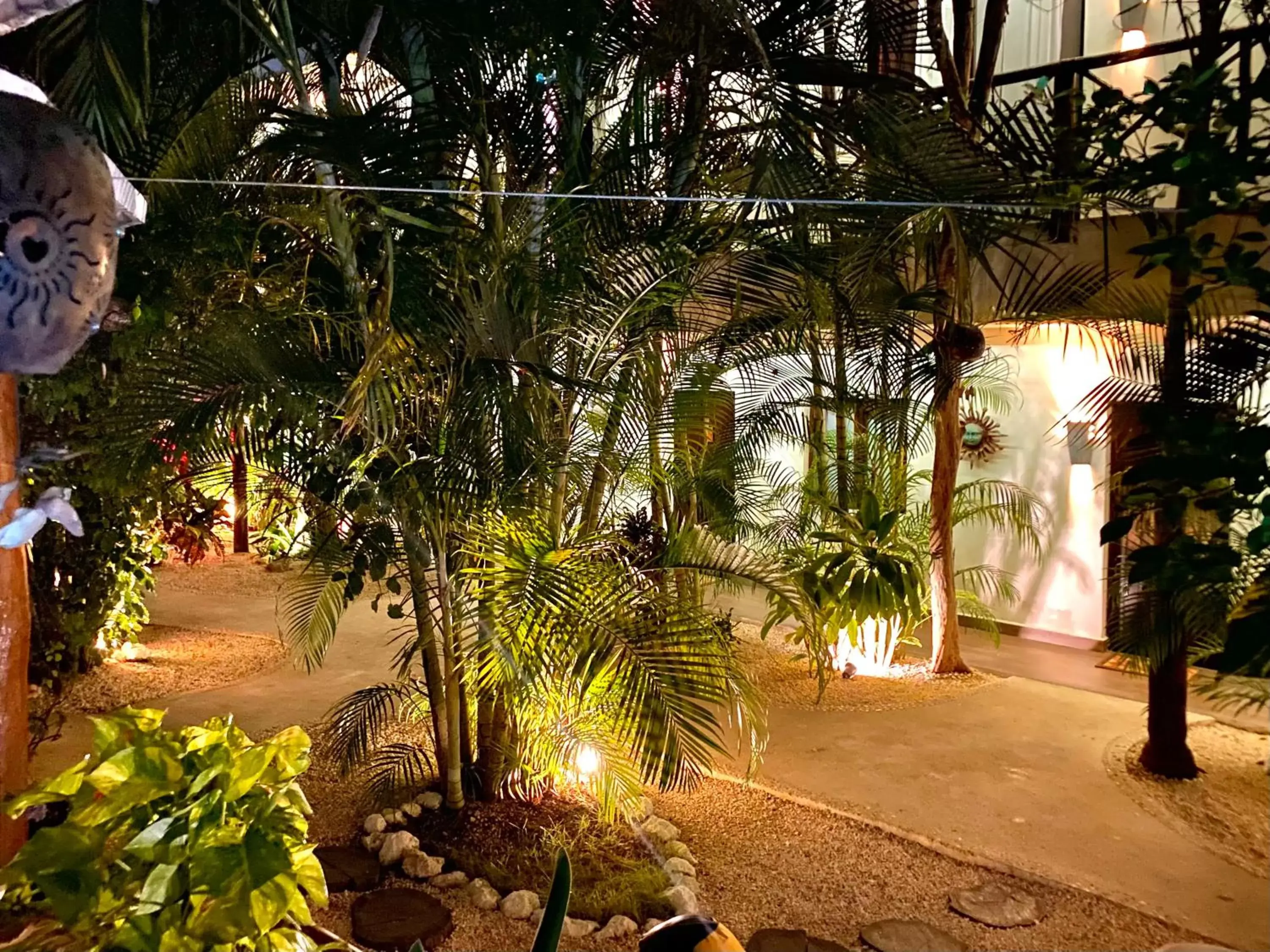 Garden in Pacha Tulum Boutique Hotel