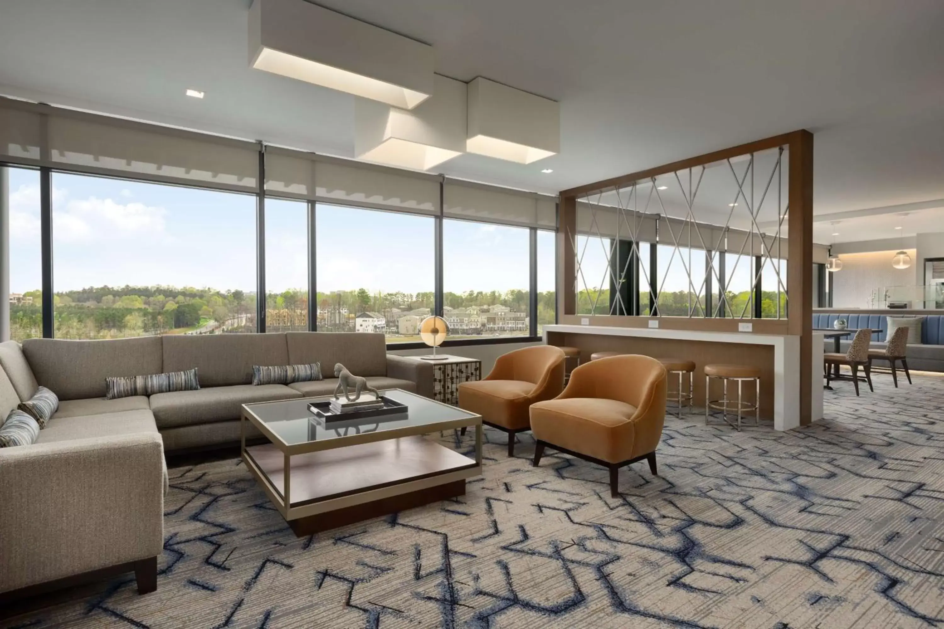 View (from property/room) in Hilton Alpharetta Atlanta View (from property/room) in Hilton Alpharetta Atlanta