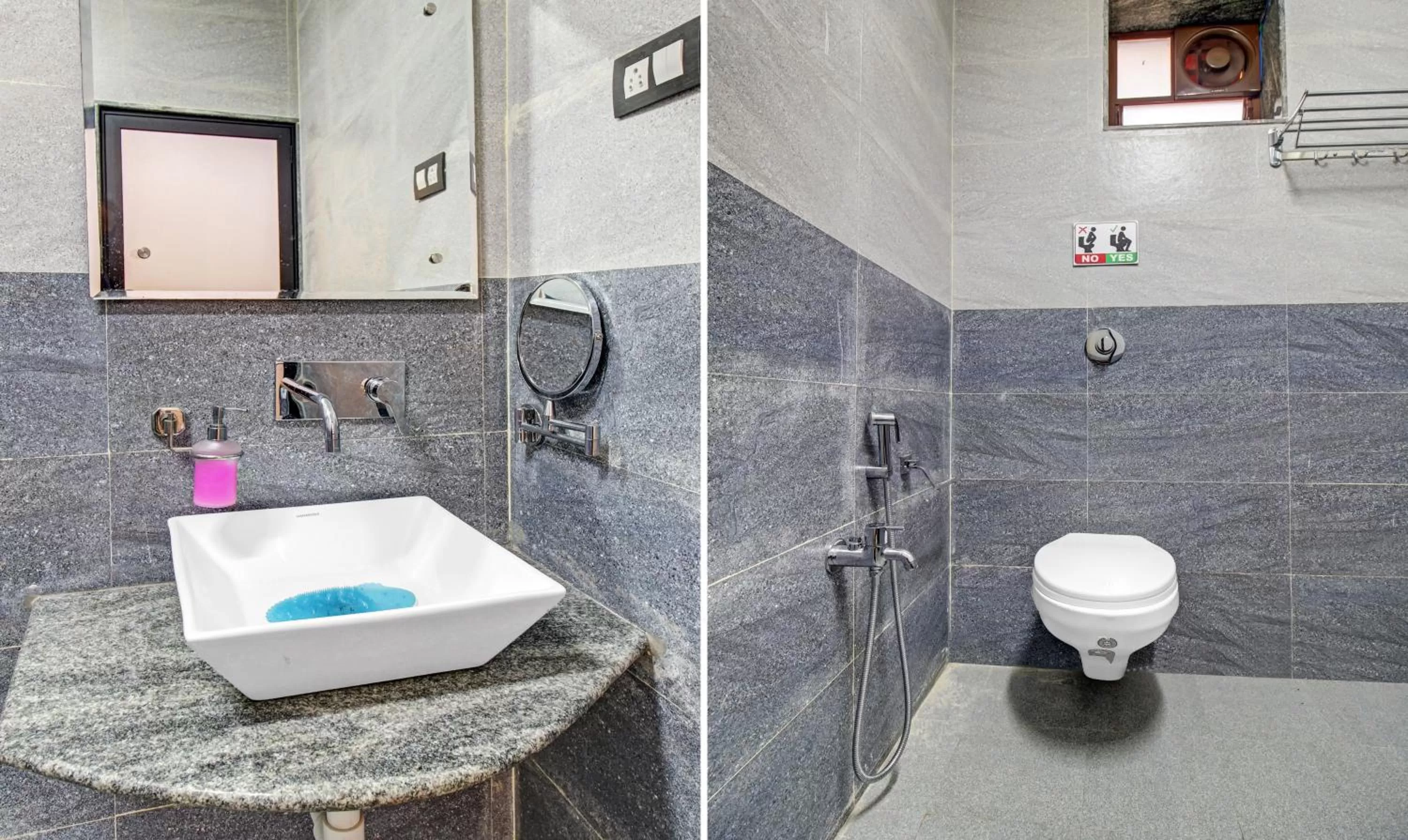 Toilet in Treebo Majestic Palms, 2 Km From Colva Beach