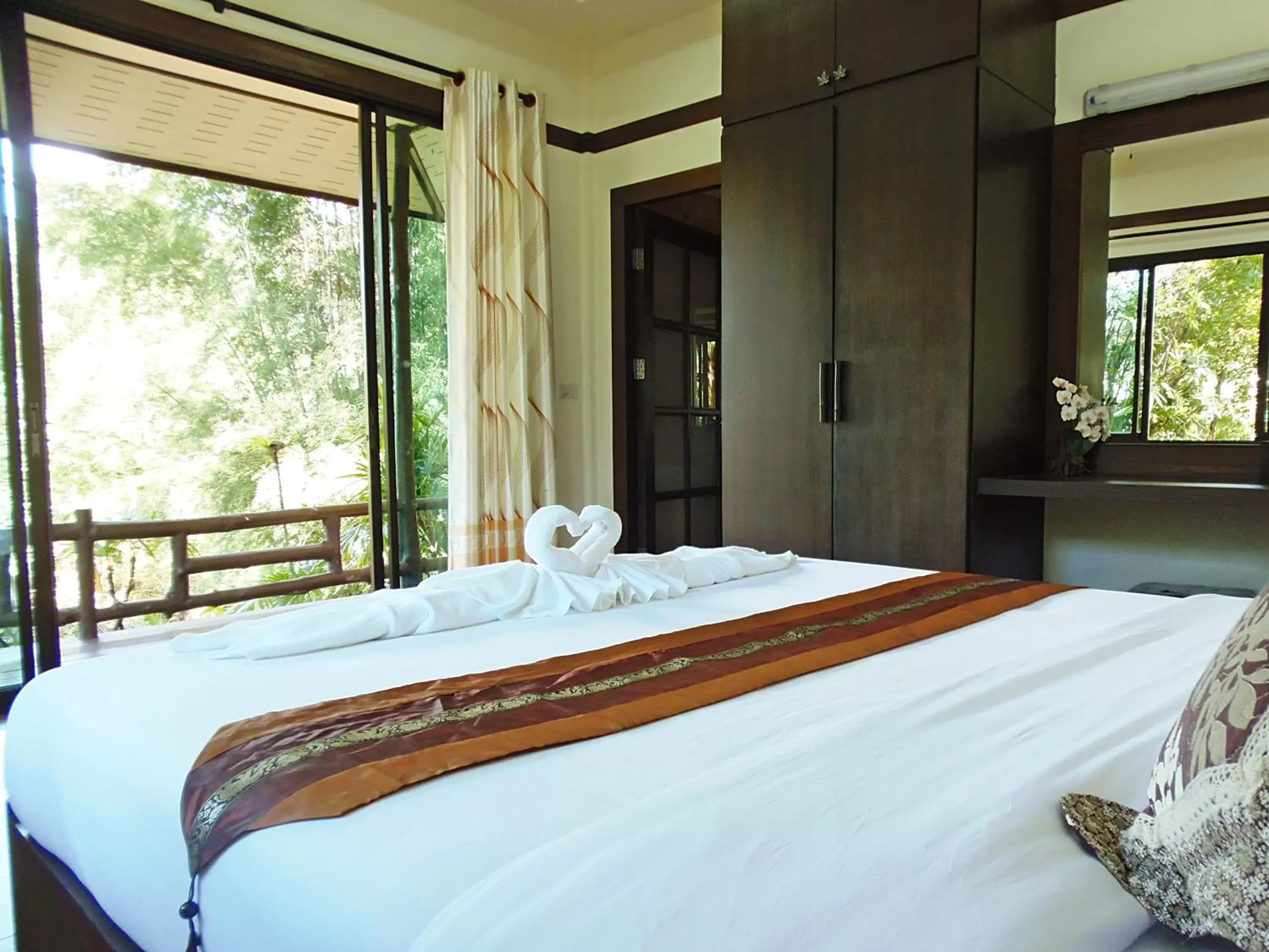 Bedroom, Bed in Pai My Guest Resort - SHA Plus