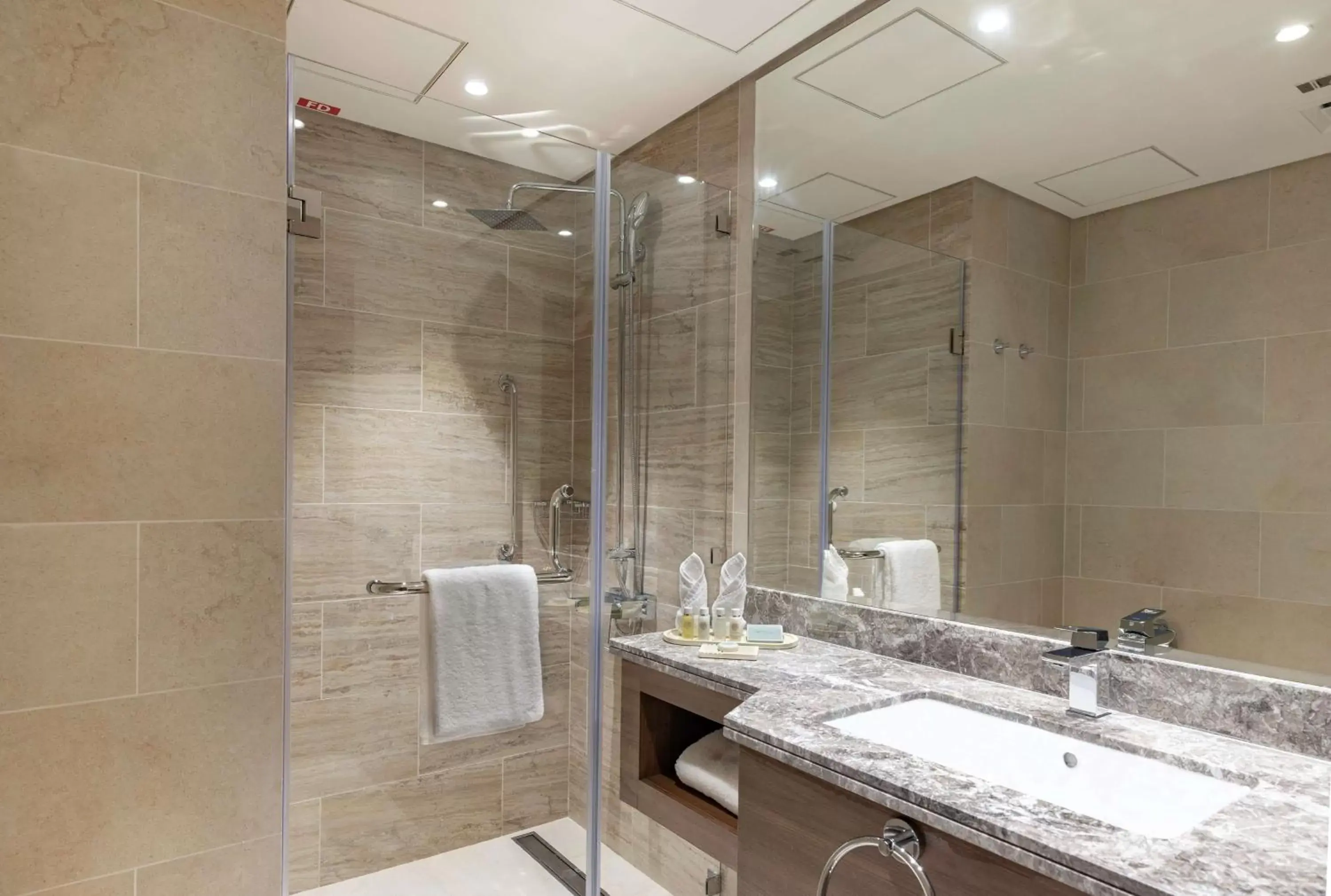 Bathroom in DoubleTree by Hilton Doha Downtown