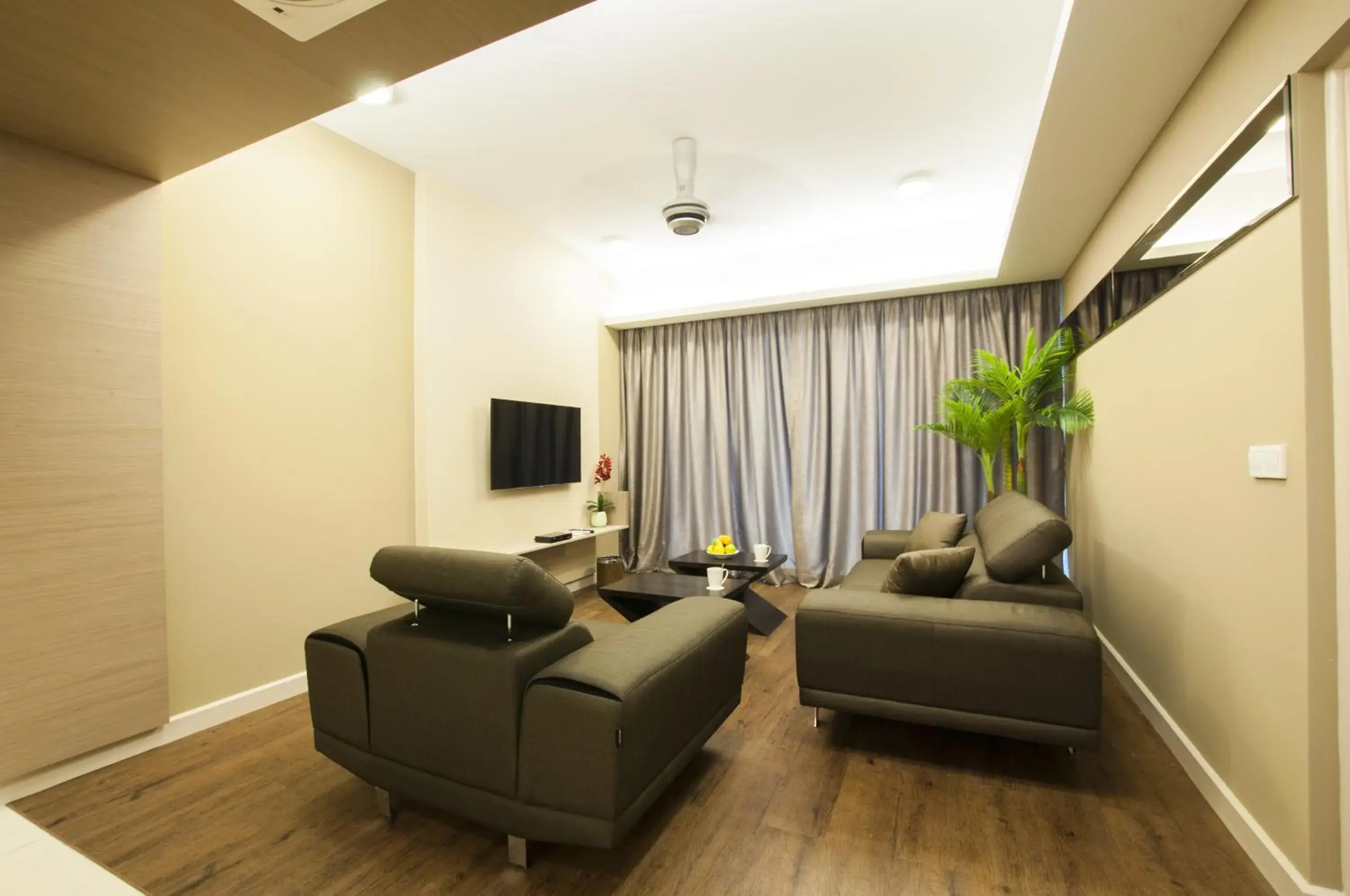 Living room, Seating Area in Suasana Suites Bukit Ceylon