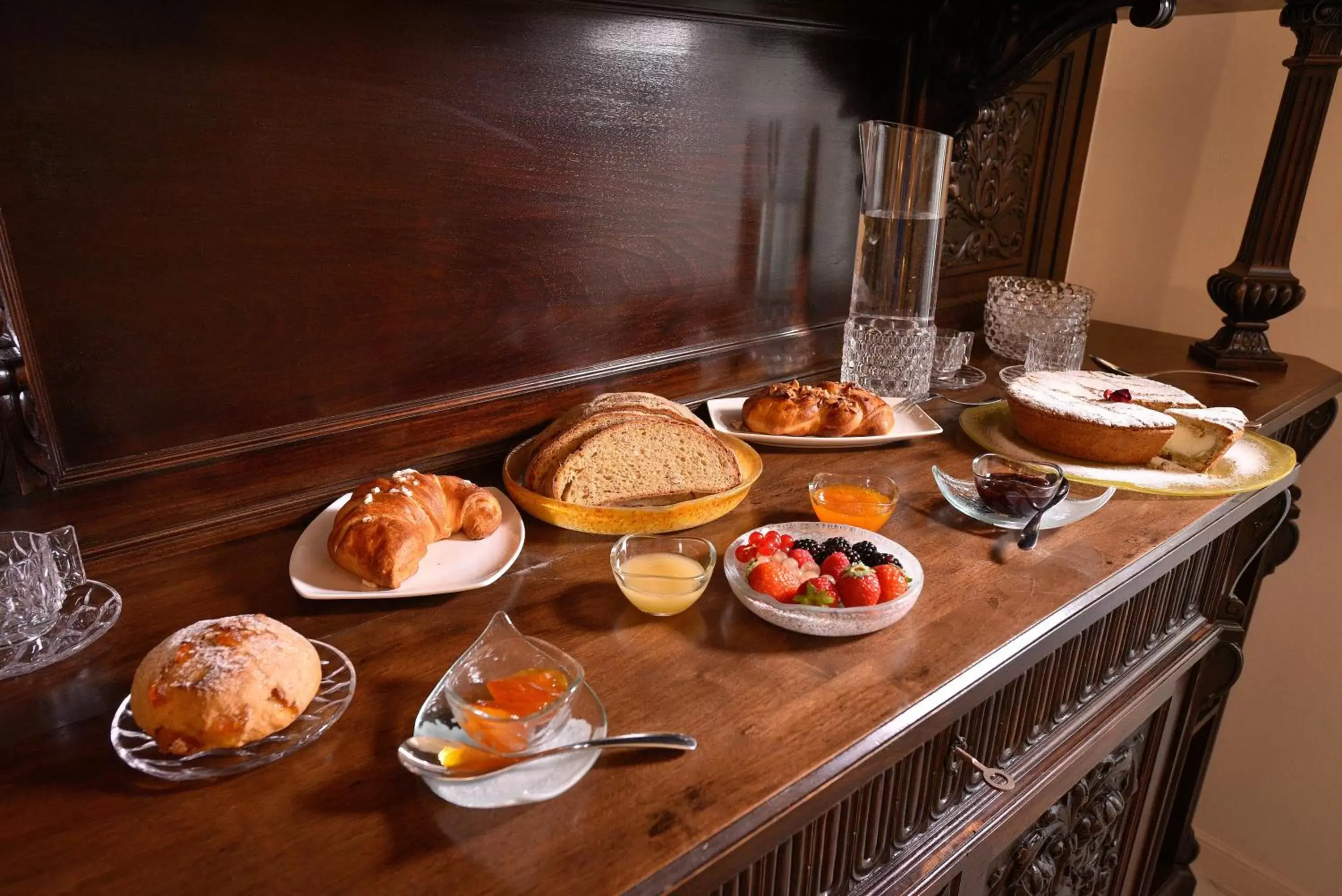 Food close-up in Palazzo Marletta Luxury House Hotel