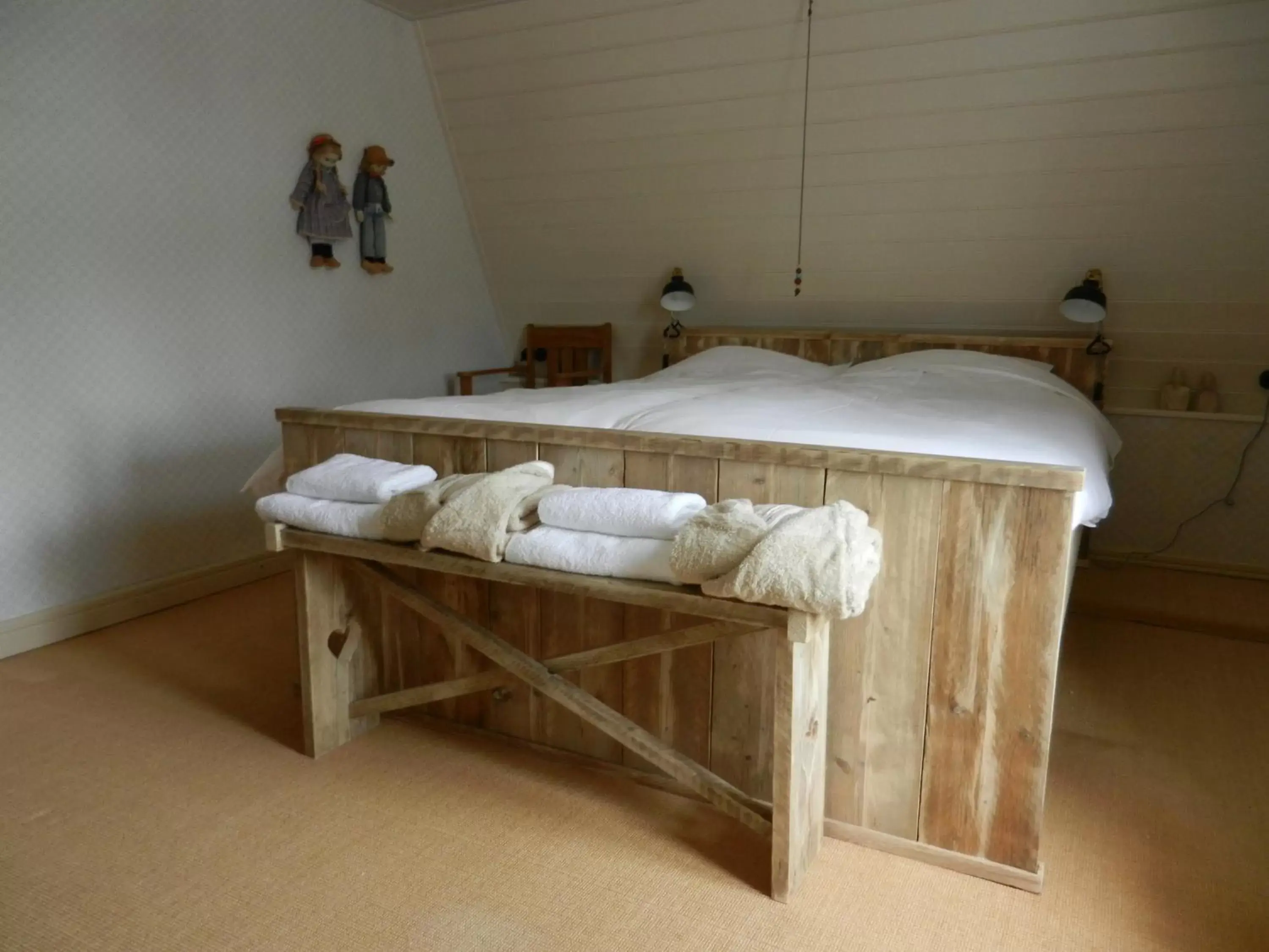 Bedroom, Bed in Bed&Breakfast ons Oda
