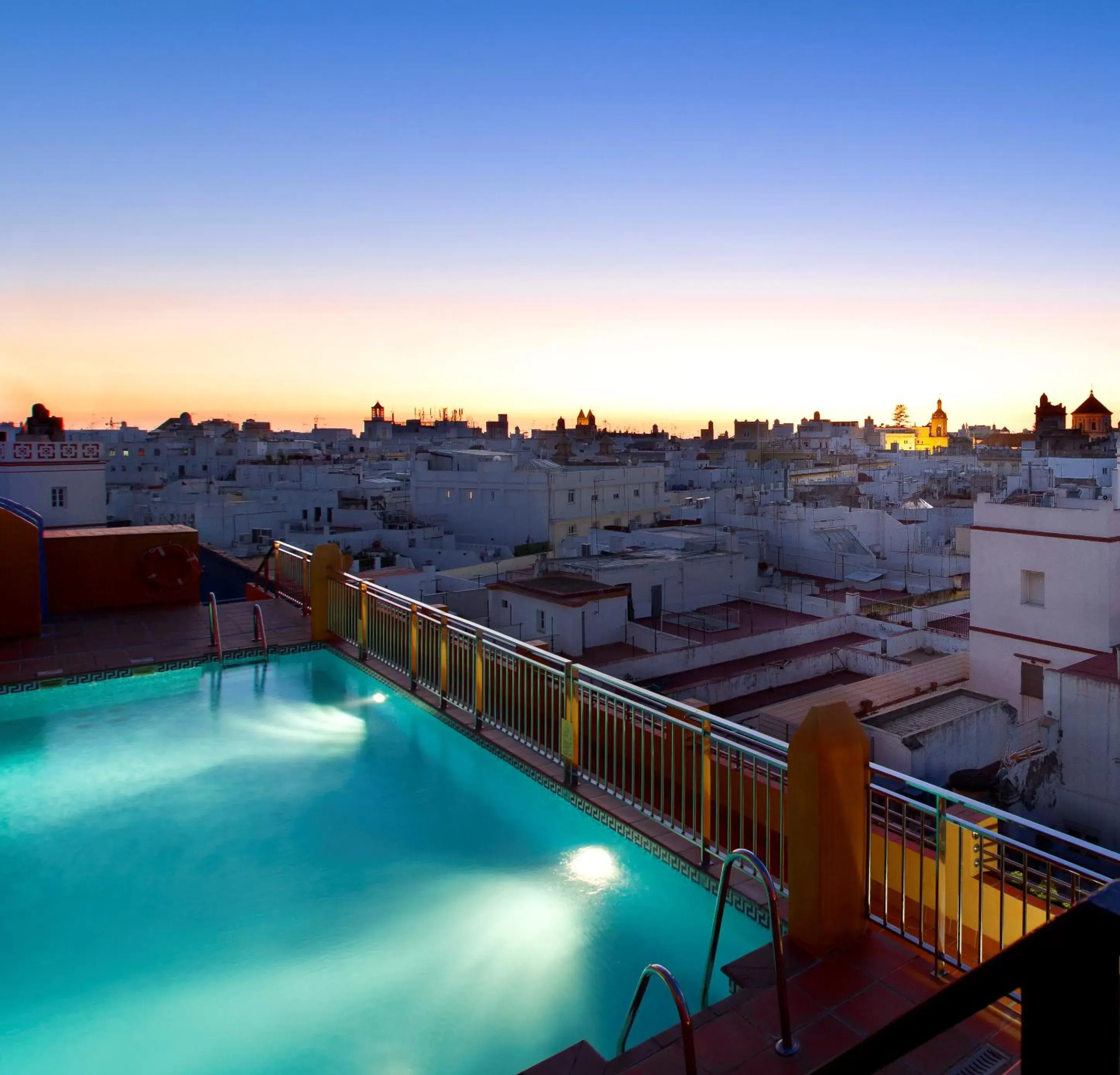 View (from property/room), Swimming Pool in Senator Cádiz Spa Hotel