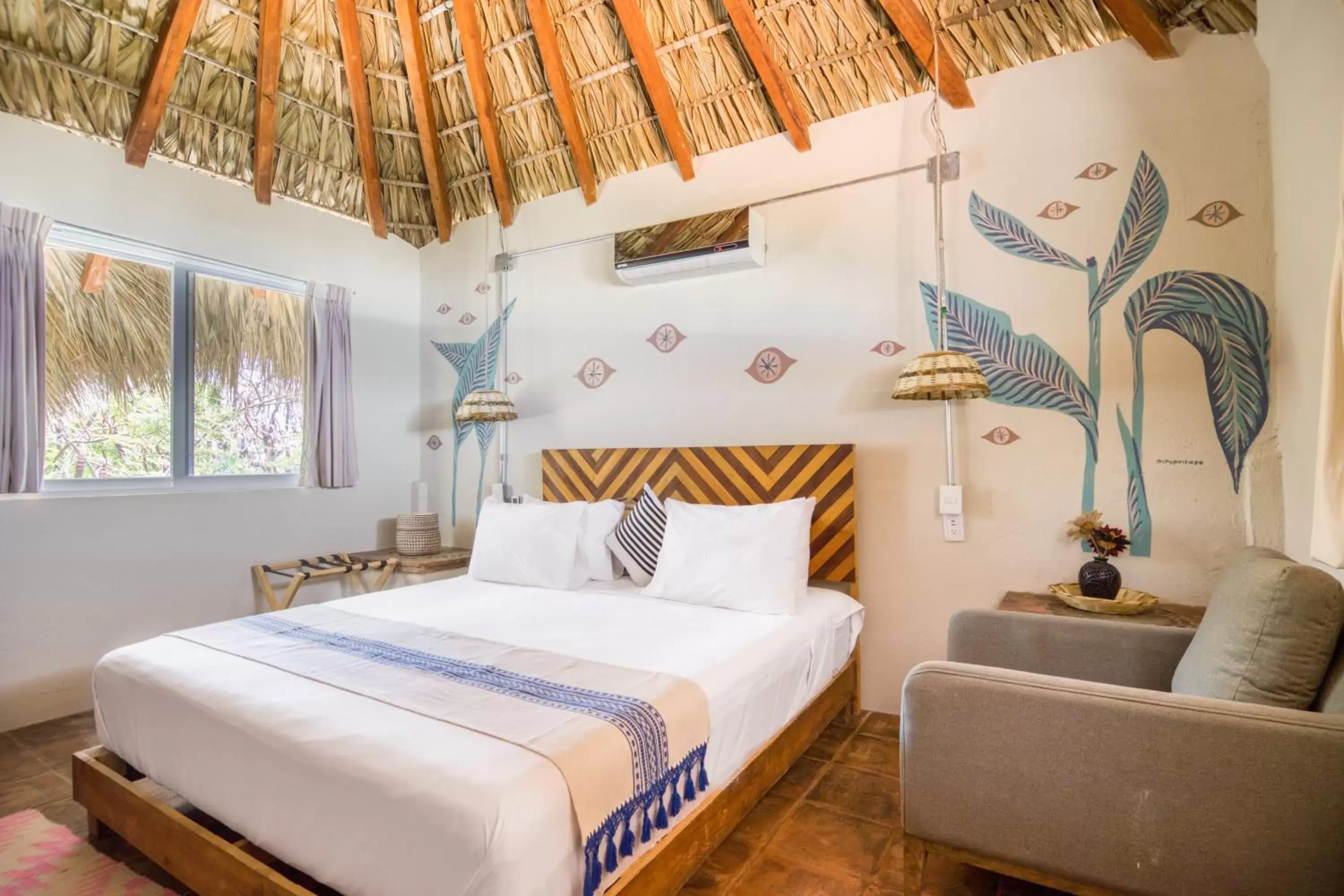 Photo of the whole room, Bed in Selina Puerto Escondido