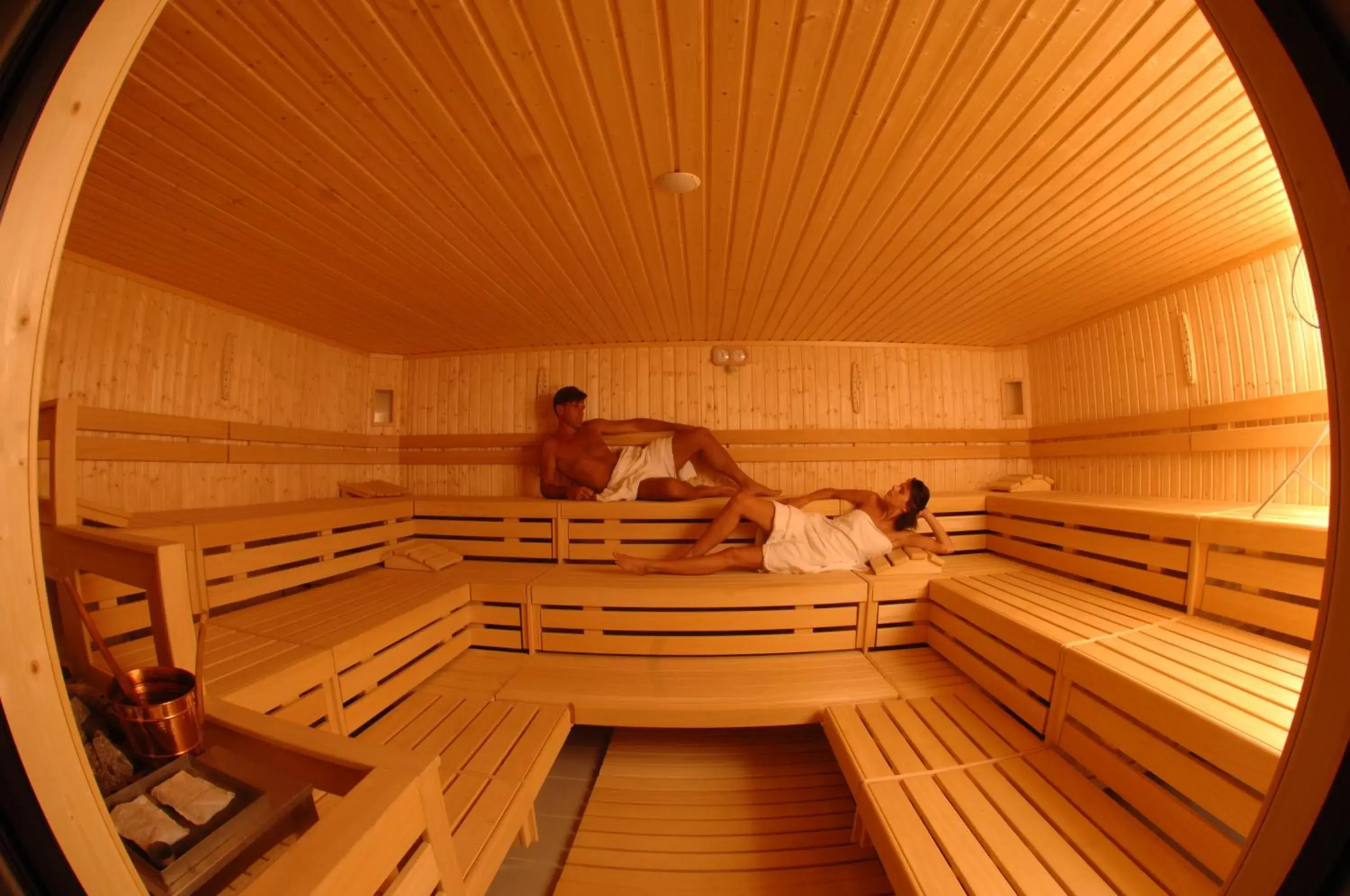 Sauna in Pineta Nature Resort - Wellness & SPA