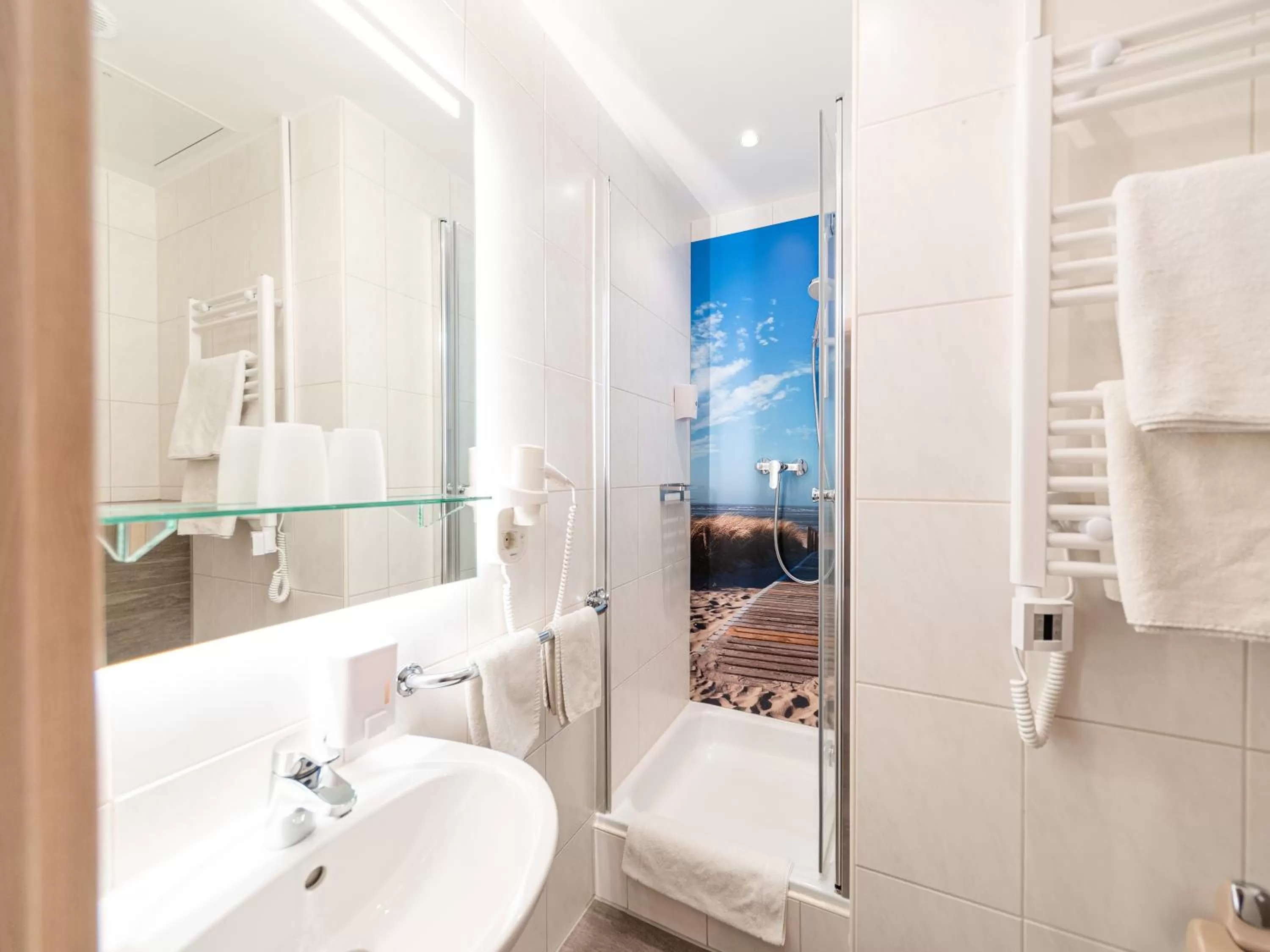 Bathroom in PrivatHotel Probst