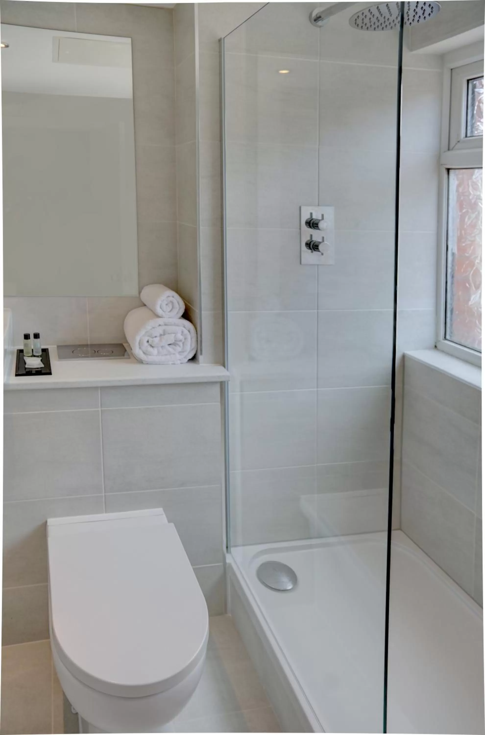 Toilet in Trafford Hall Hotel Manchester, Trademark Collection by Wyndham