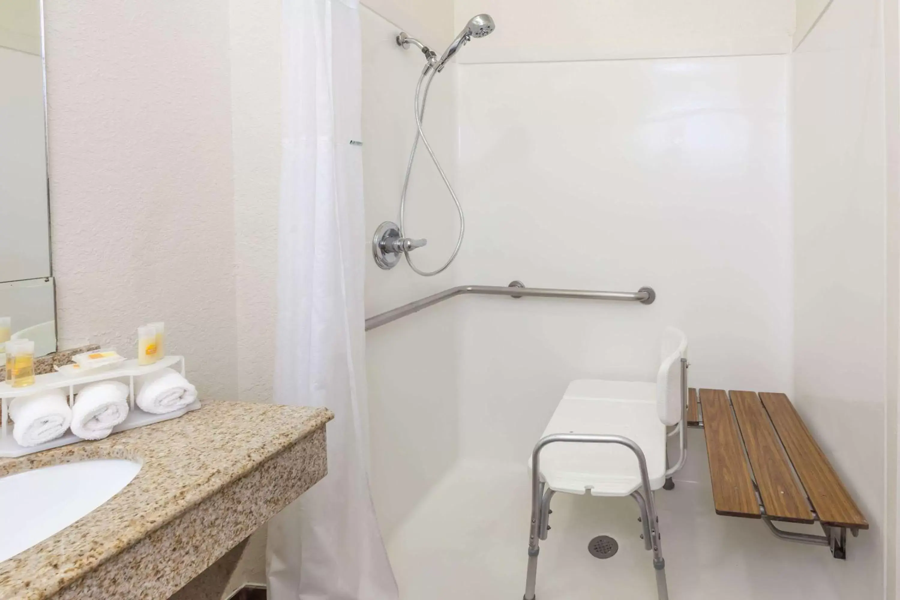 Bathroom in Days Inn & Suites by Wyndham Pasadena
