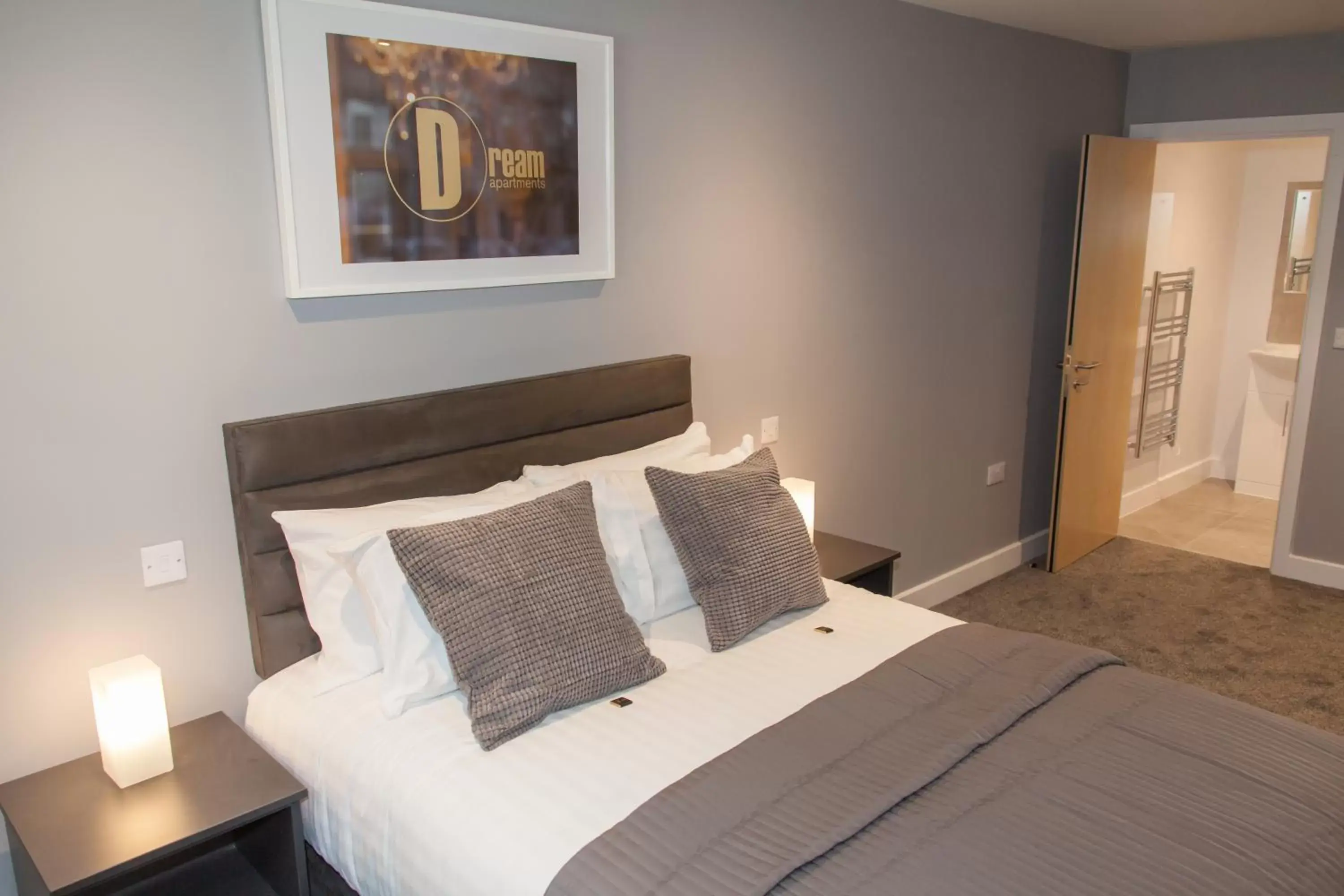 Bed in Dream Apartments Quayside