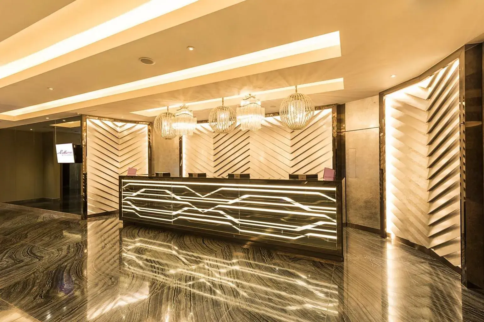 Lobby or reception in Silka Tsuen Wan, Hong Kong Lobby or reception in Silka Tsuen Wan, Hong Kong