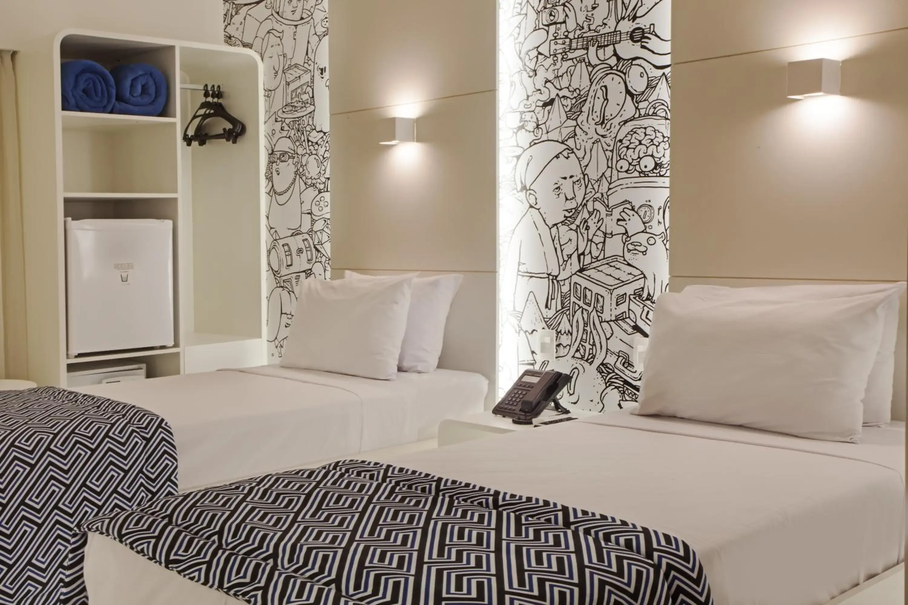 Bed in Ibis Styles RJ Botafogo